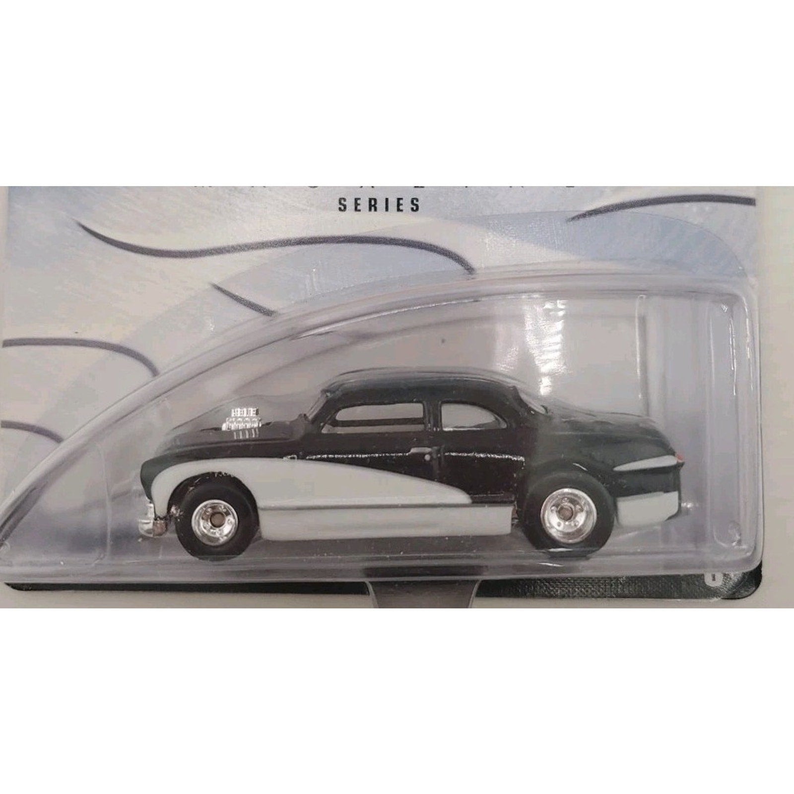 Hot Wheels Rod & Custom Magazine Series Shoe Box Black White Die Cast 1:64