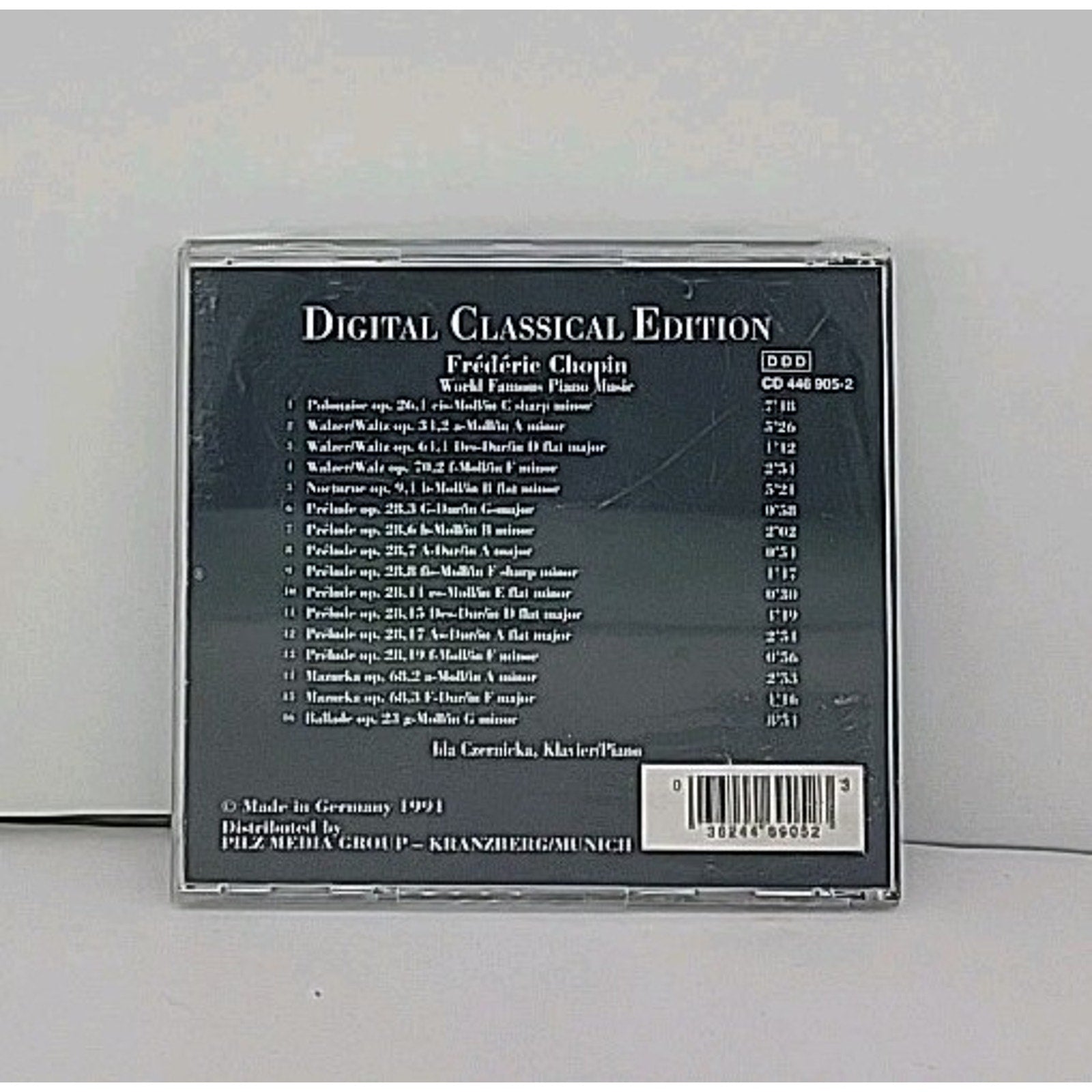 Frederic Chopin:World Famous Piano Music Vol2 - Audio CD