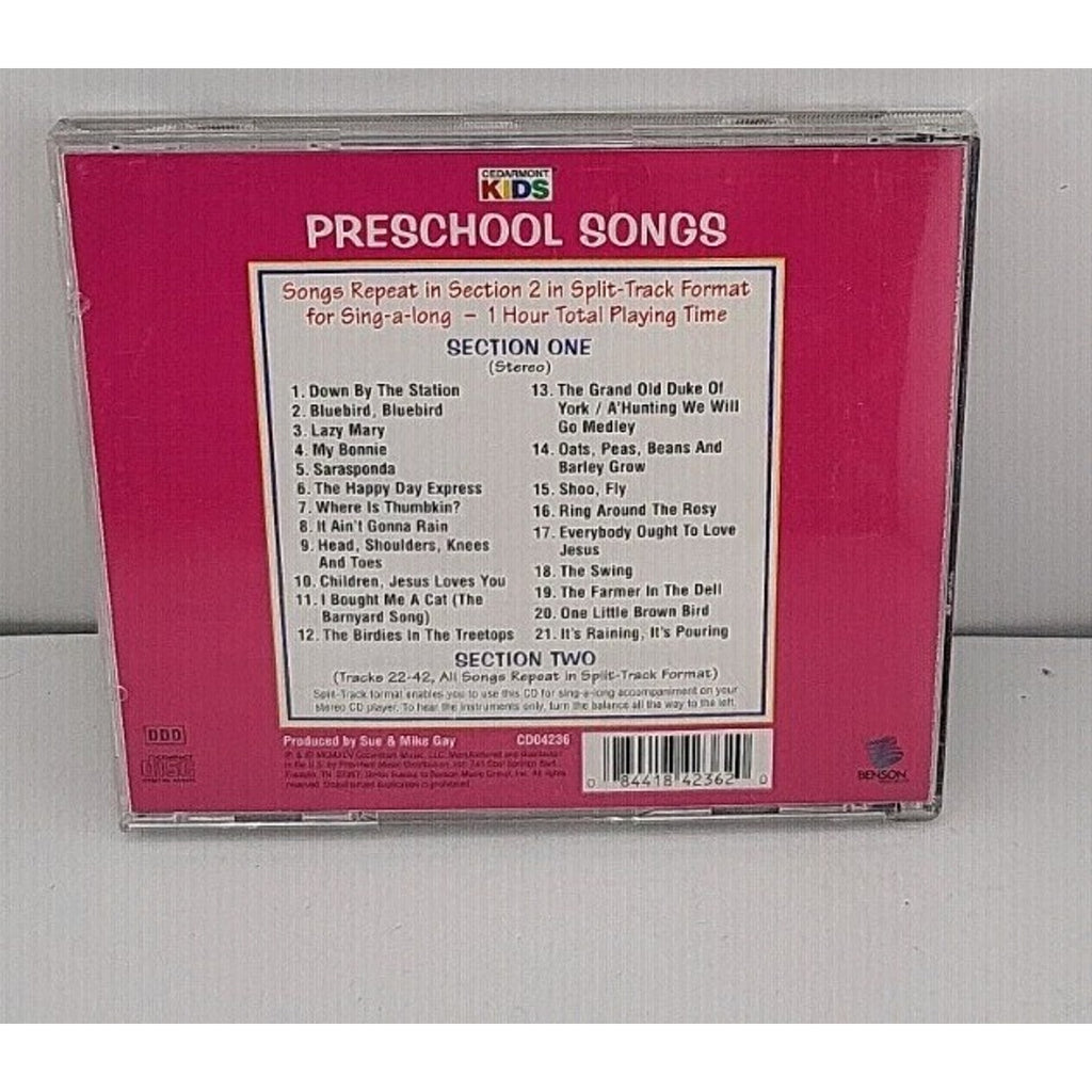 Classics: Preschool Songs by Cedarmont Kids (CD, 1995)