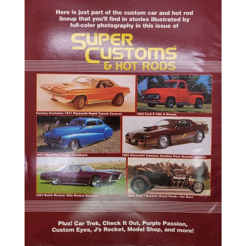 Super Customs & Hot Rods Magazine July 1985