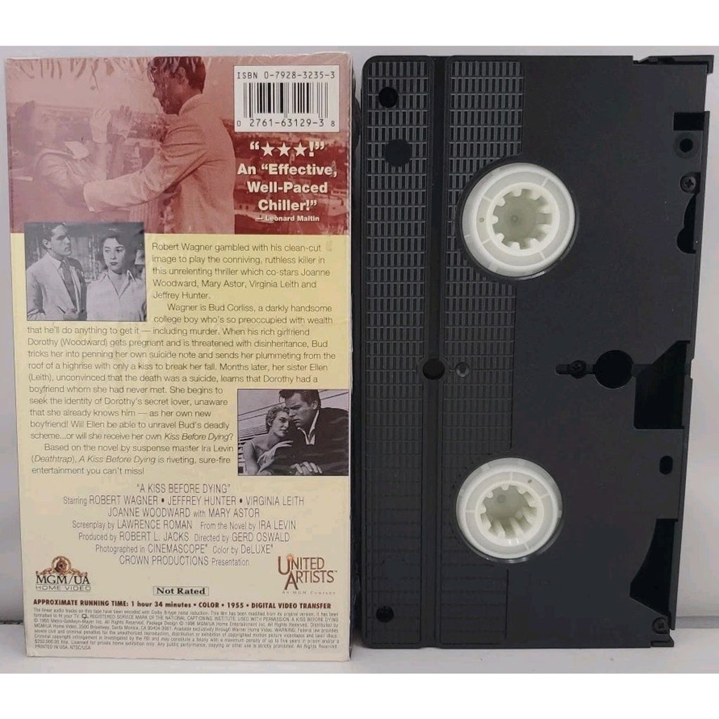 A Kiss Before Dying (VHS, 1996)