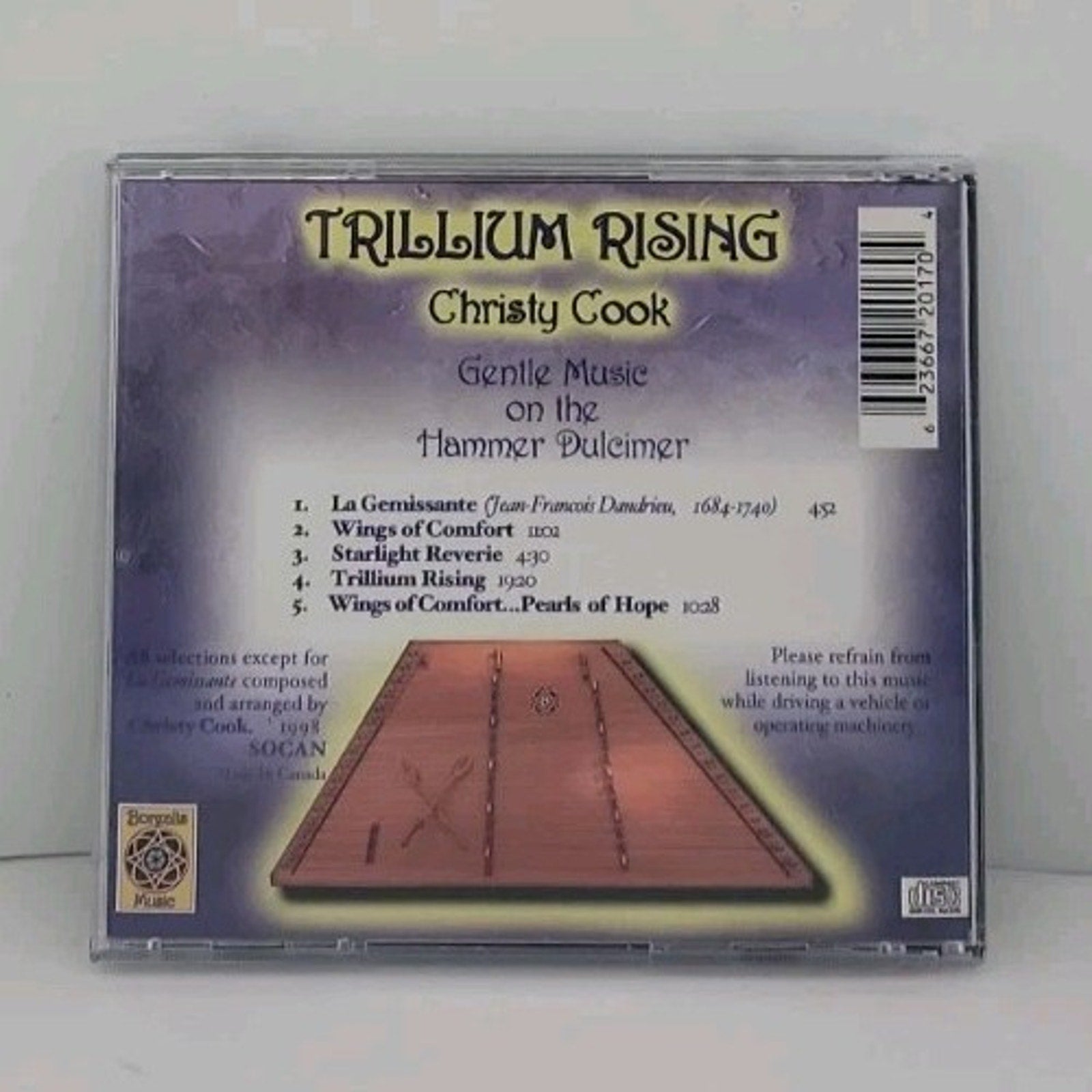 Trillium Rising - Audio CD By Cook, Christy