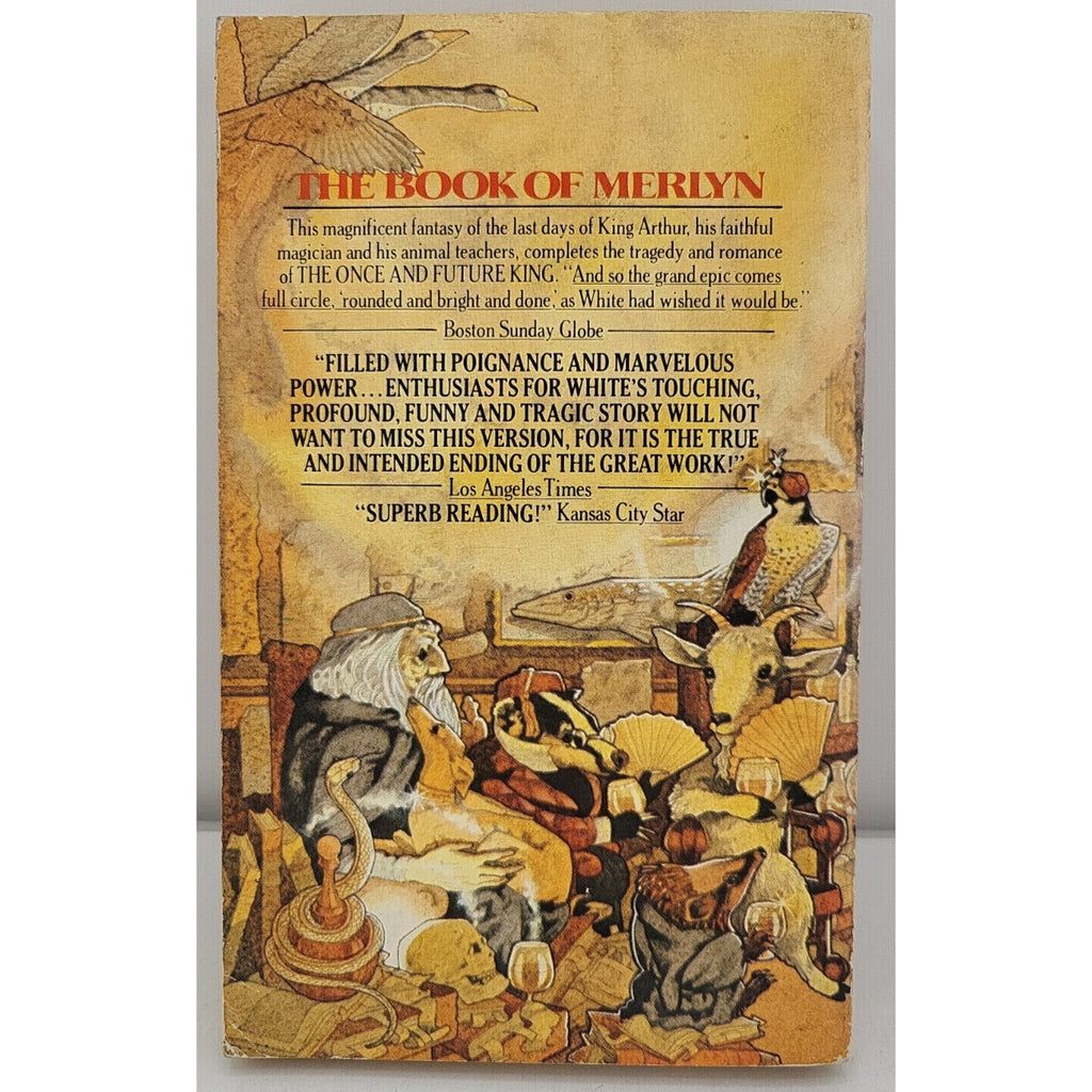 The Book of Merlyn by T. H. White (1978, Trade Paperback)
