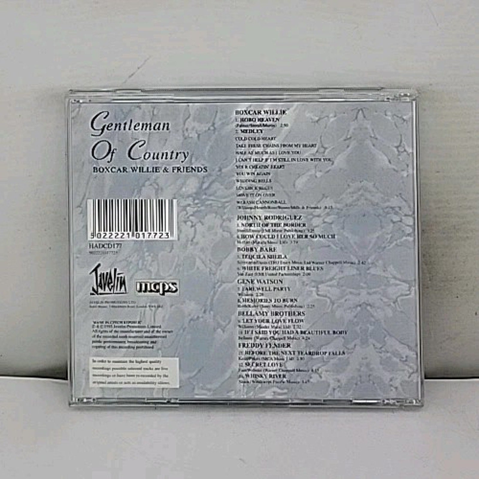 Boxcar Willie & Friends - Gentleman Of Country CD Spotlight On Country media
