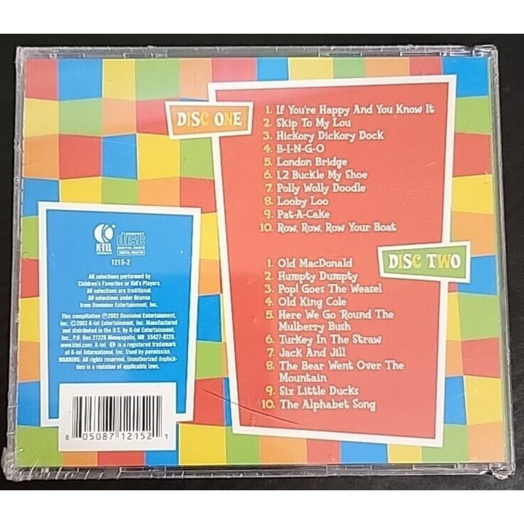 Kid's Playtime Songs by Various Artists (CD) *Brand New*