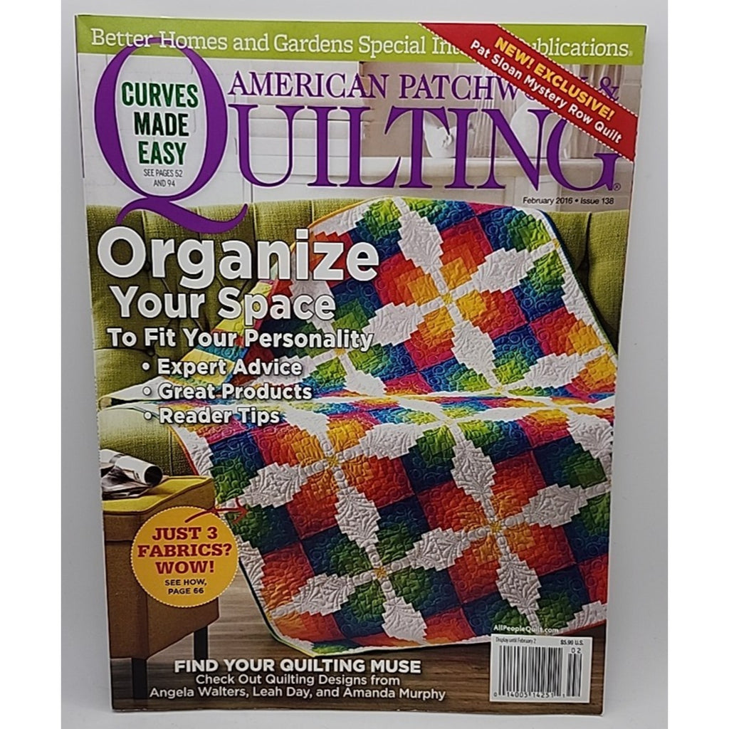 American Patchwork & Quilting Magazine February 2016