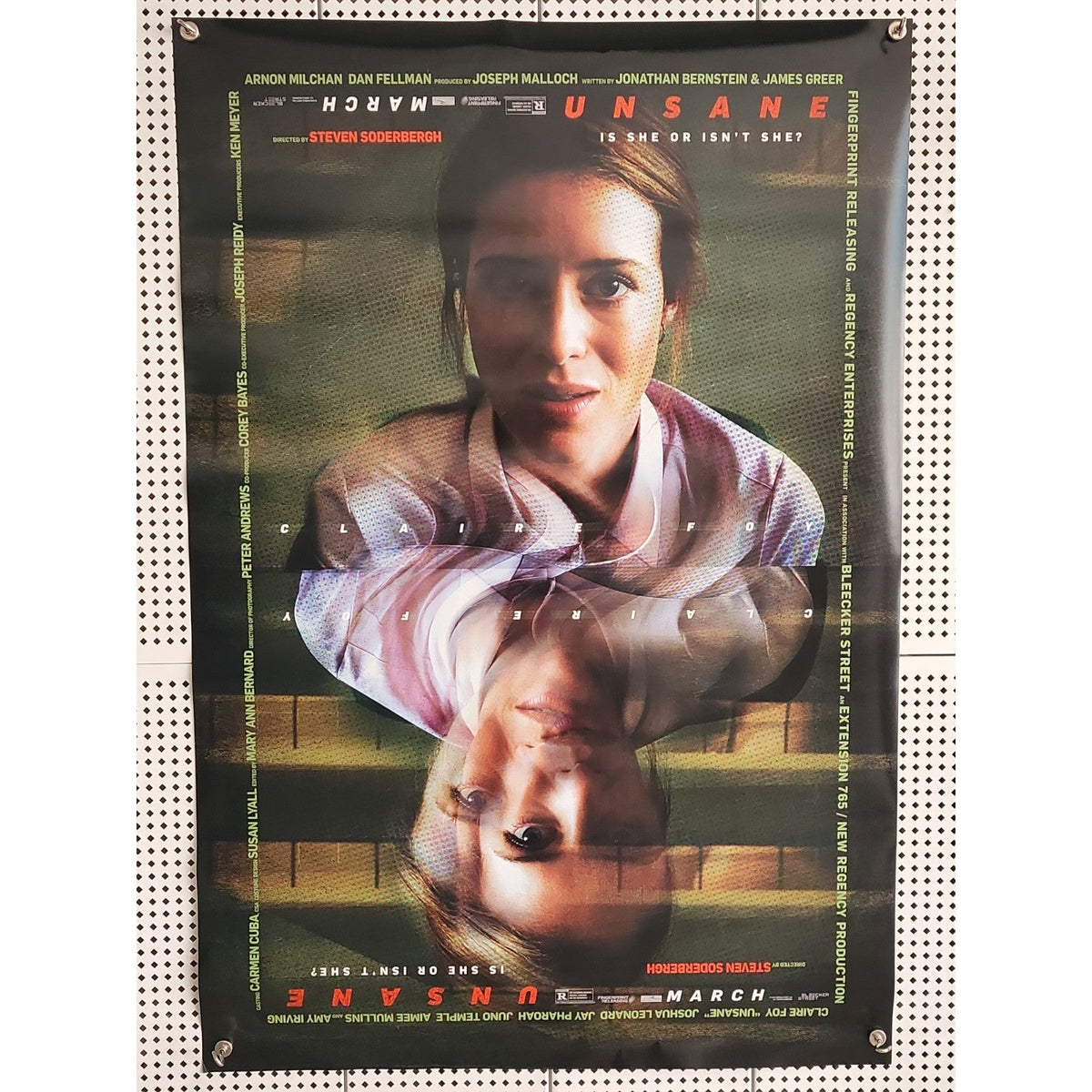 Unsane Original Motion Picture Poster 27x40 Double-sided One Sheet Rolled
