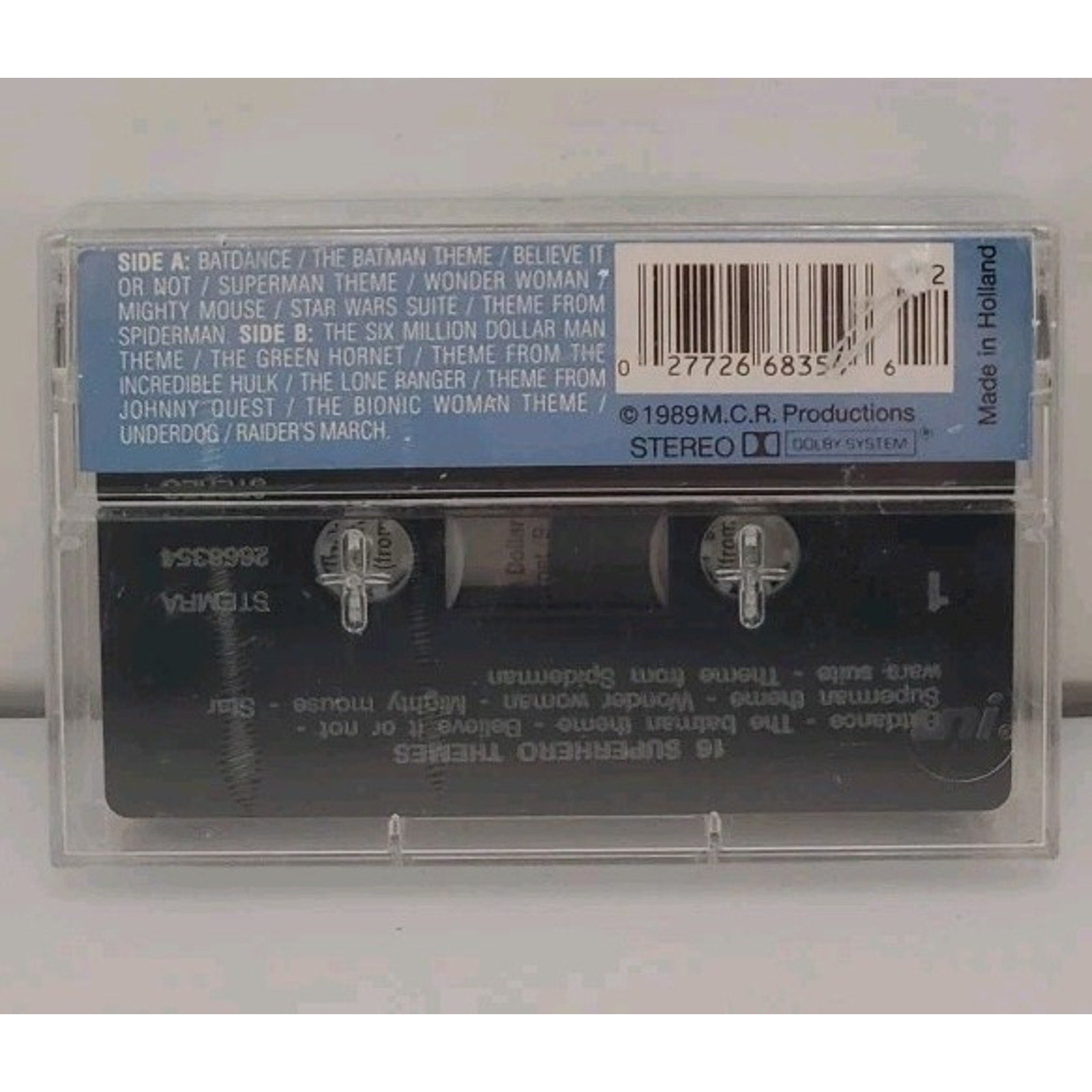16 Superhero Themes Cassette Allen Toussaint Orchestra 1989 *Brand New*