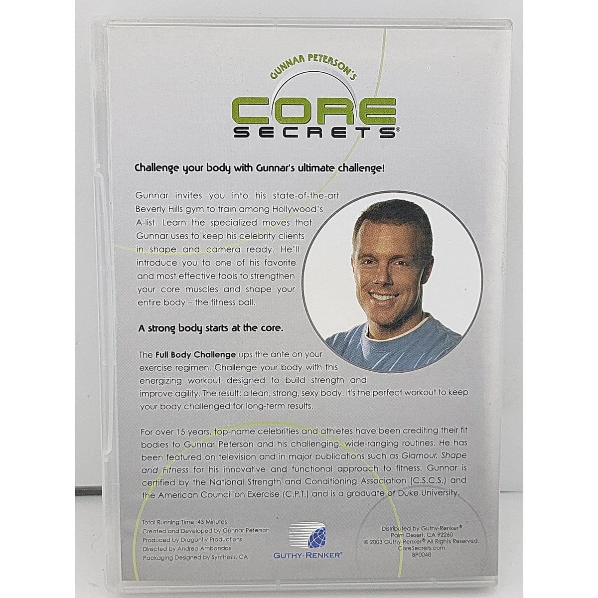Core Secrets Full Body Challenge DVD