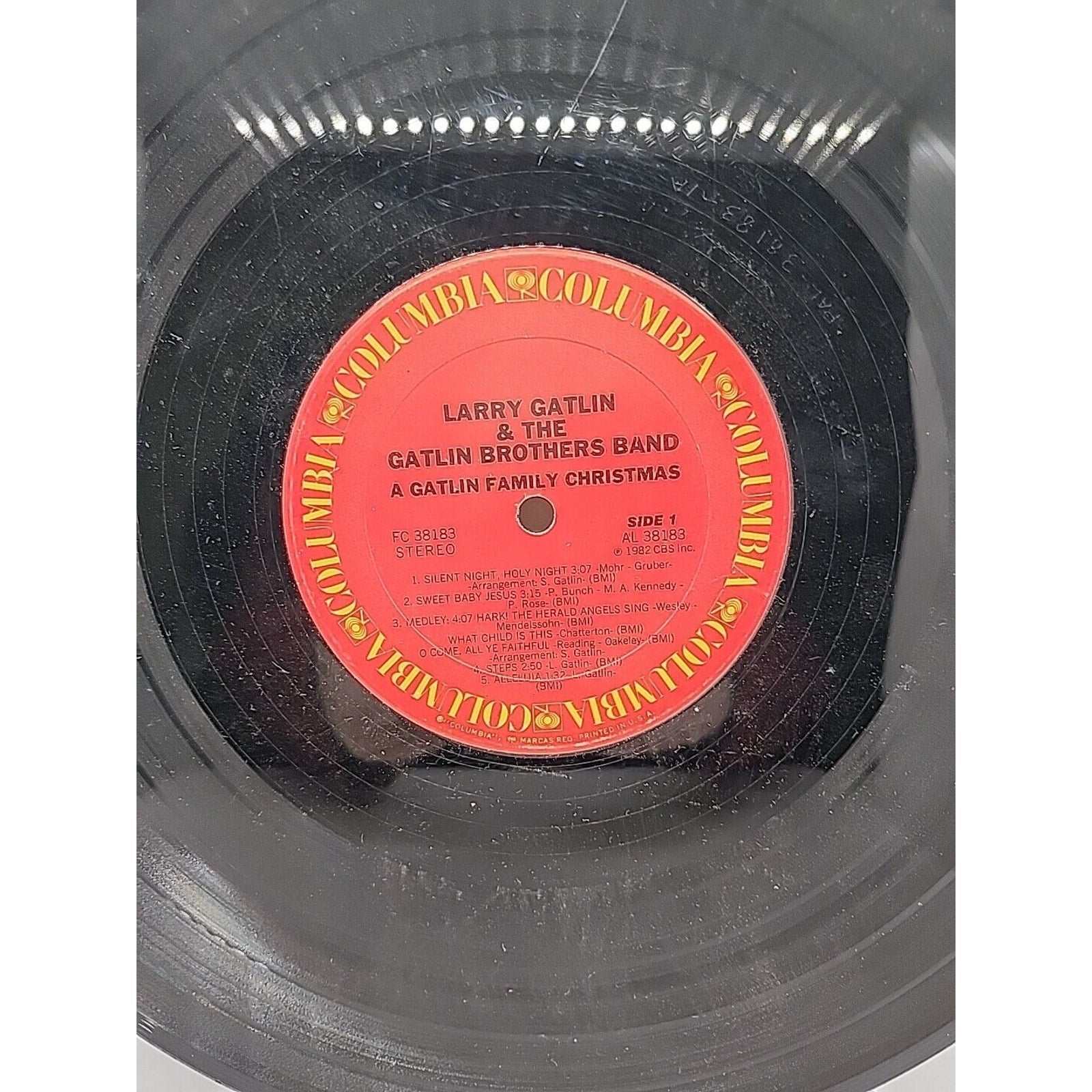 Larry Gatlin & The Gatlin Brothers Band A Gatlin Family Christmas (Record)