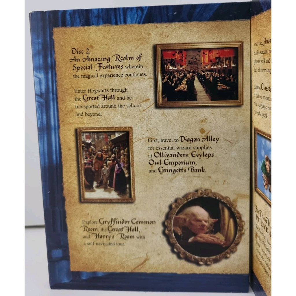 Harry Potter and the Sorcerers Stone (DVD, 2002, 2-Disc Set, Full Frame)