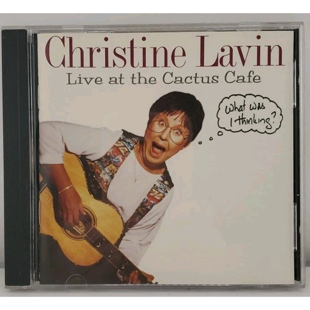 Live at the Cactus Cafe: What Was I Thinking? by Christine Lavin (CD, Oct-1993,