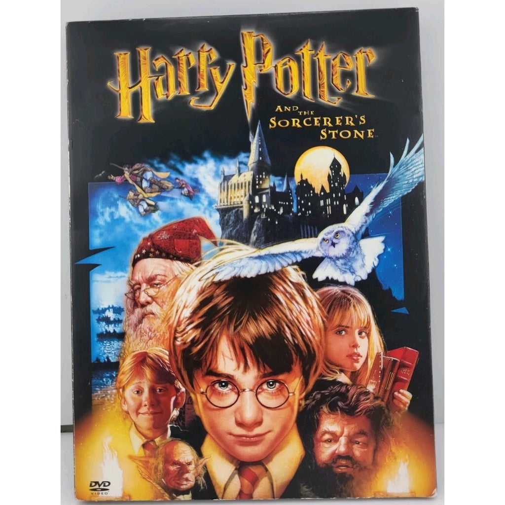 Harry Potter and the Sorcerers Stone (DVD, 2002, 2-Disc Set, Full Frame)