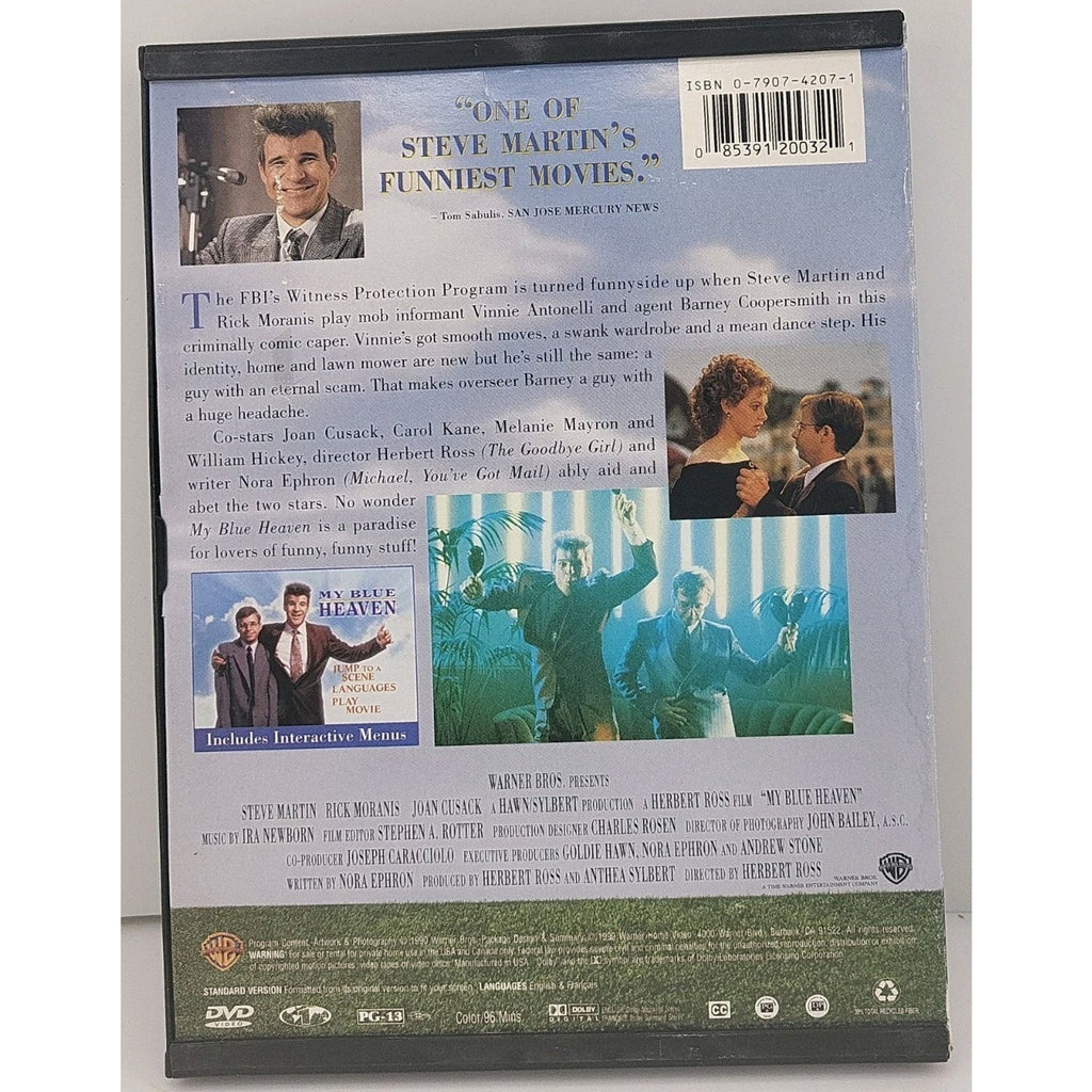 My Blue Heaven (DVD, 1990)