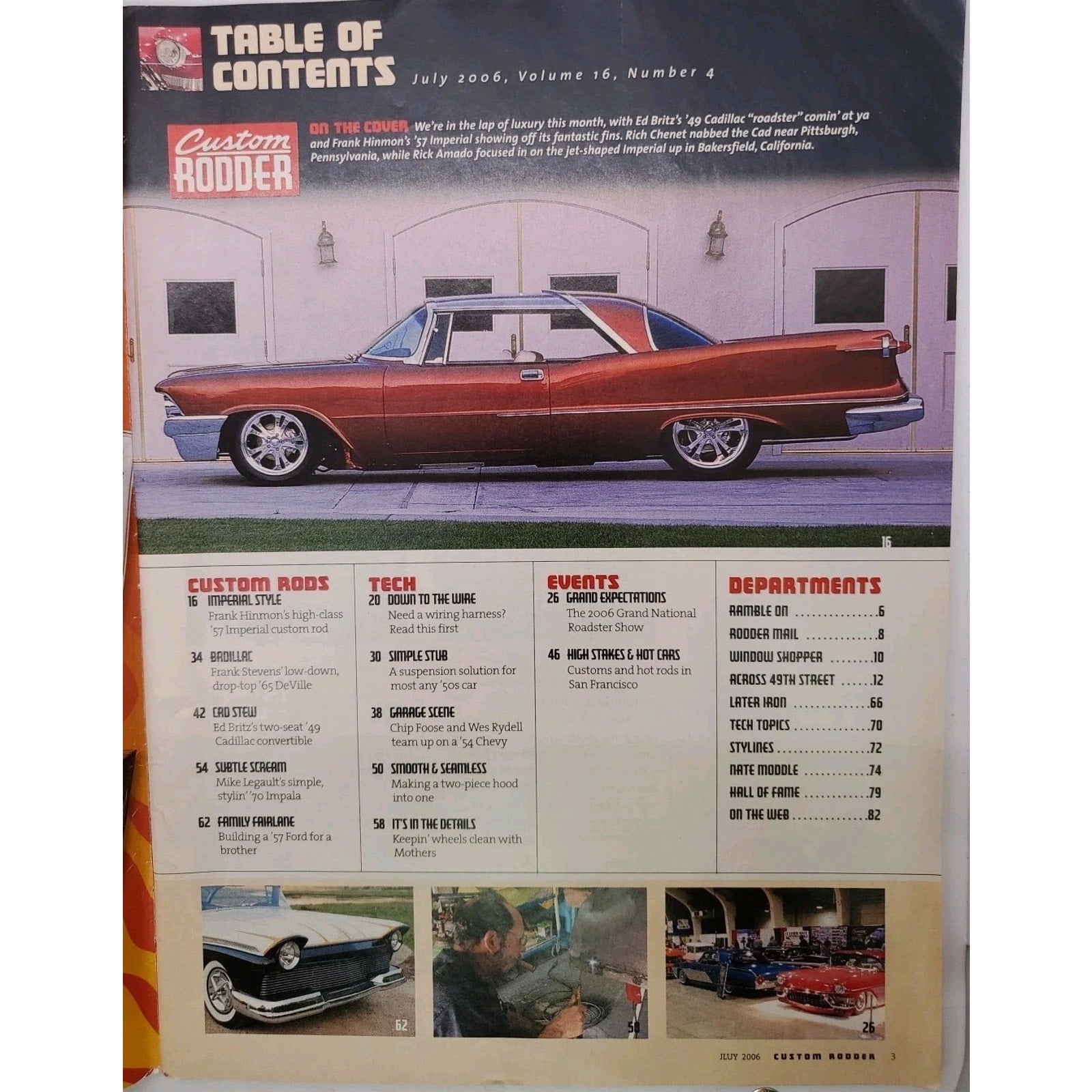 Custom Rodder Magazine June 2006