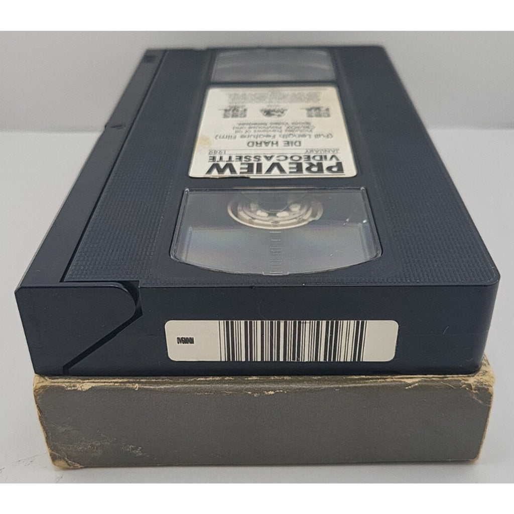 Die Hard ( 1988 ) Rare Vintage Video Store Promo / Preview / Early Screener VHS
