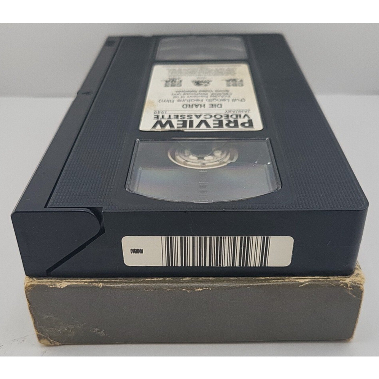 Die Hard ( 1988 ) Rare Vintage Video Store Promo / Preview / Early Screener VHS