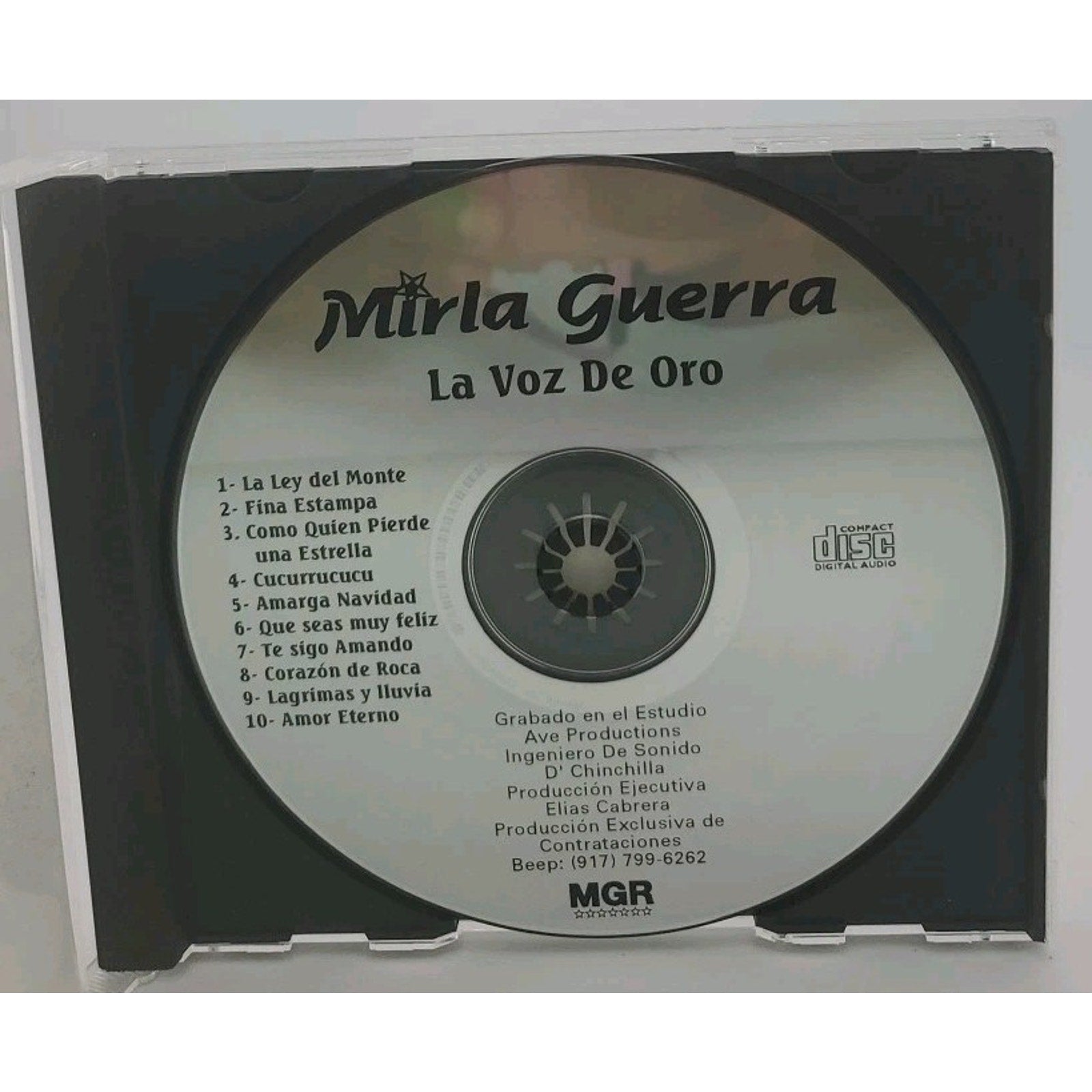 Mirla Guerra La Voz De Oro CD