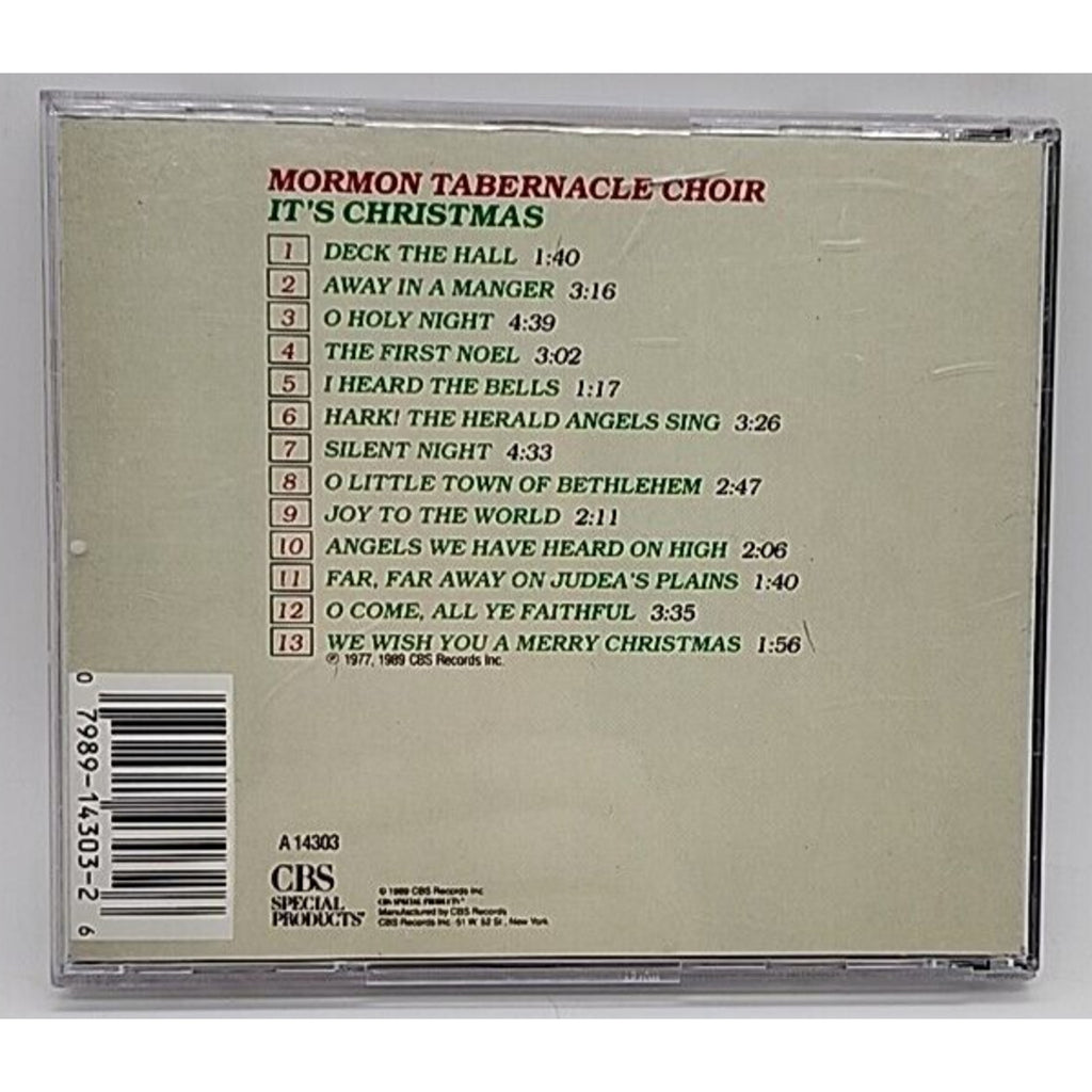 It's Christmas by Mormon Tabernacle Choir (CD, 1995)