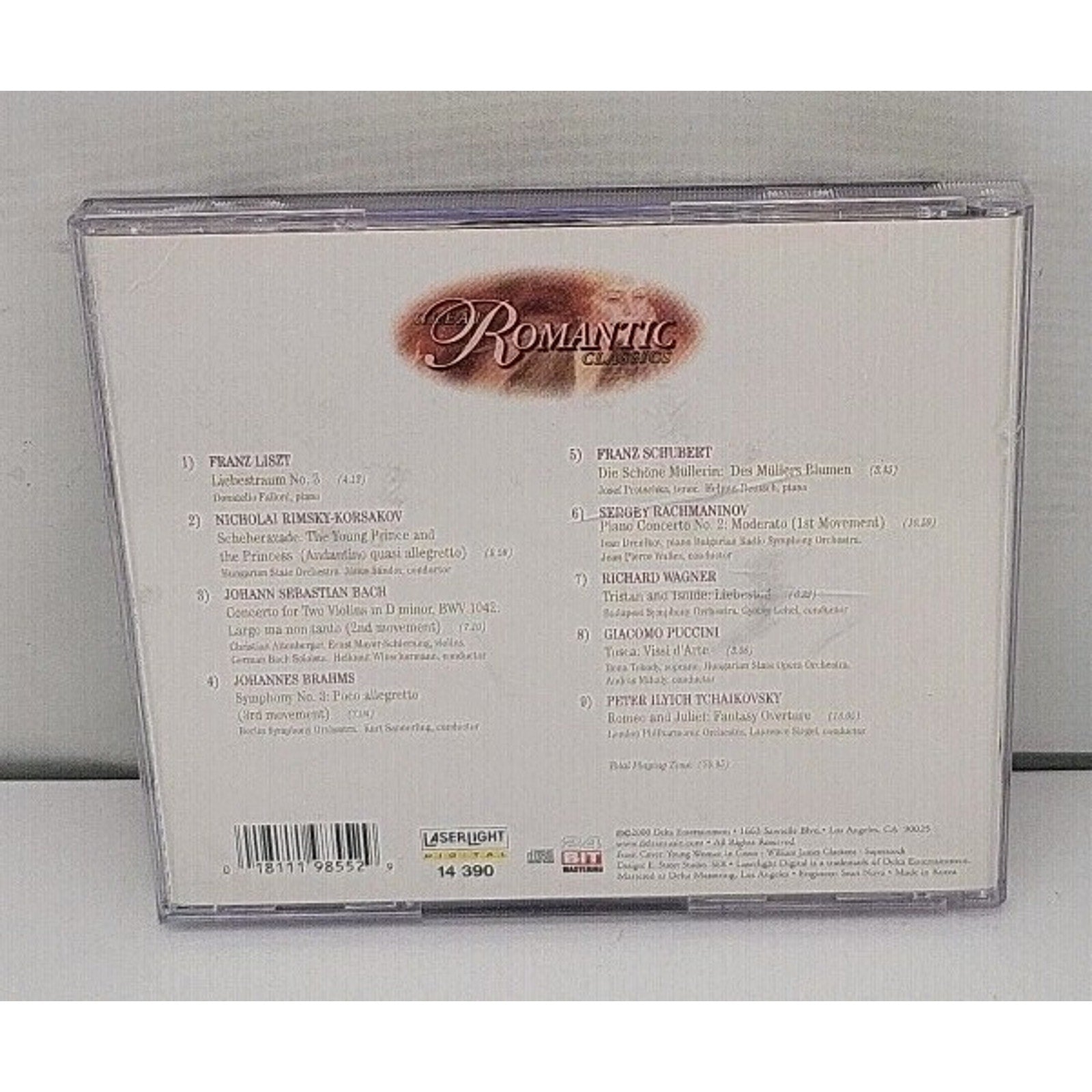 Great Romantic Classics by Various (CD, 2004)