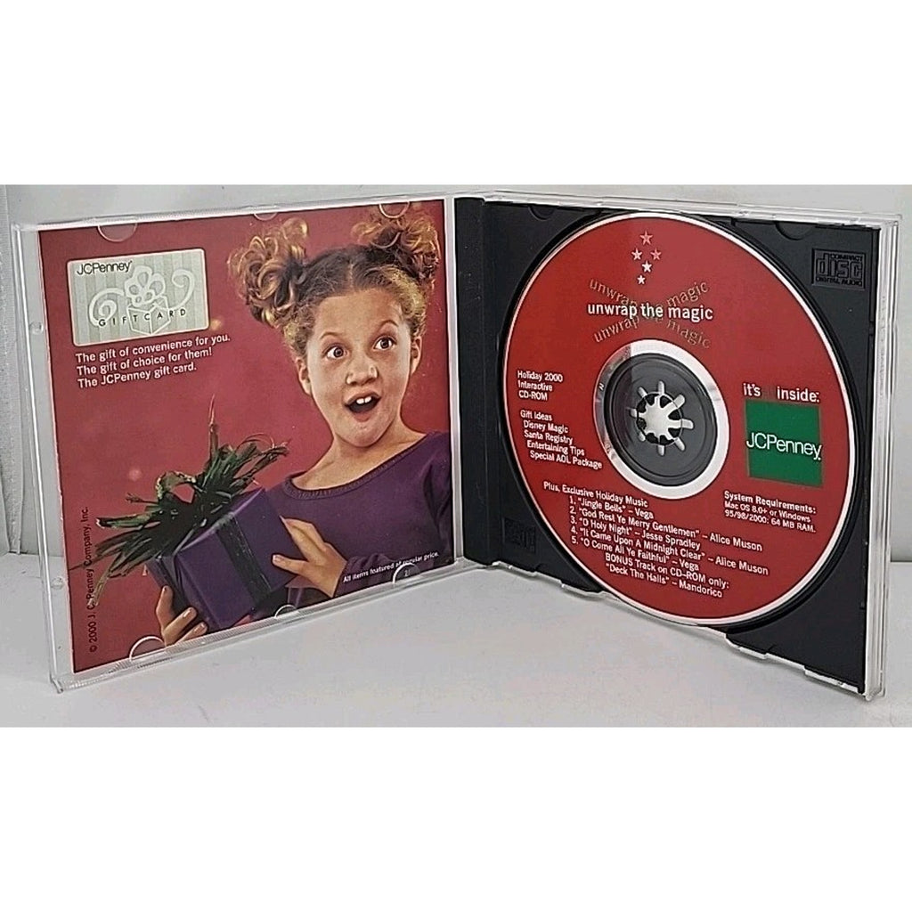 Unwrap The Magic - Holiday 2000 Interactive CD-ROM (JCPenney) / CD