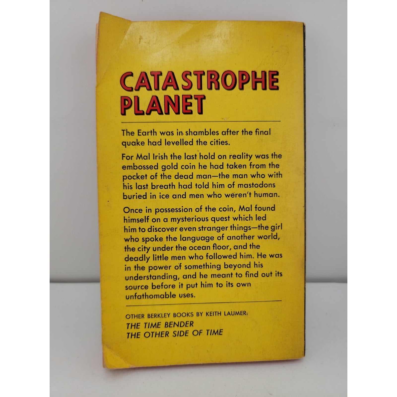 Catastrophe Planet Keith Laumer PB 1st Berkley (1966)