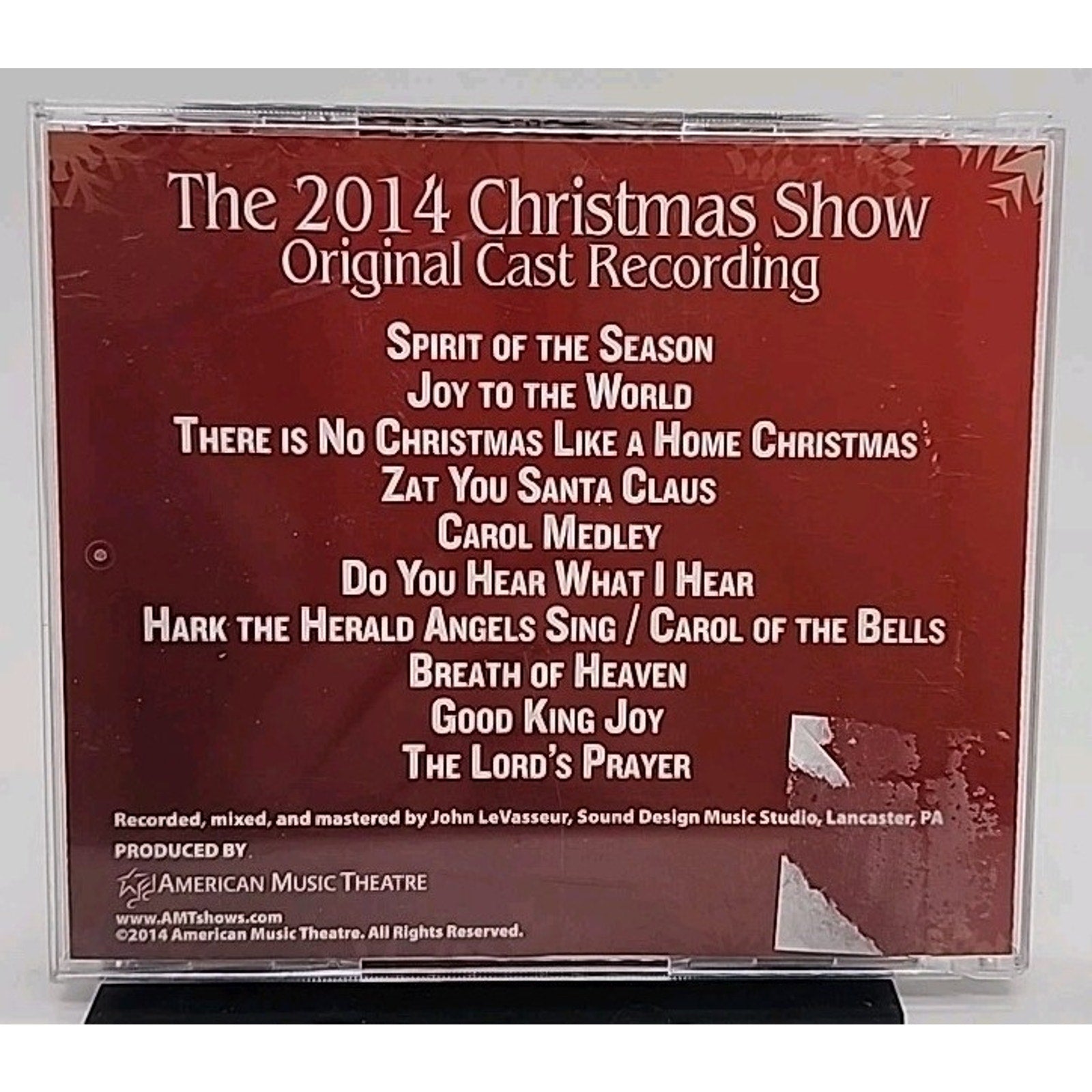 2014 Christmas Show Joy To The World (CD)