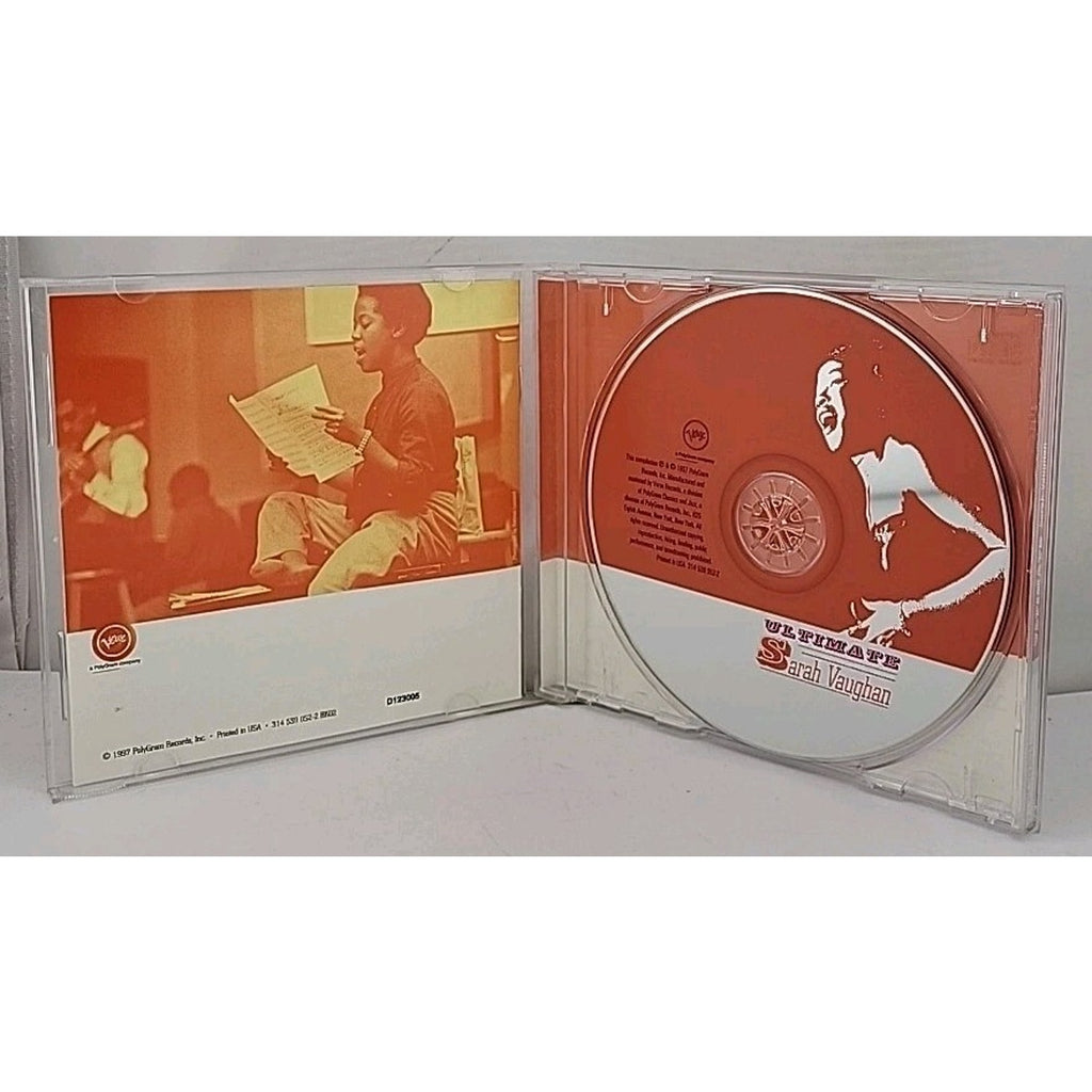 The Ultimate Sarah Vaughan by Sarah Vaughan (CD, Nov-1997, Verve)