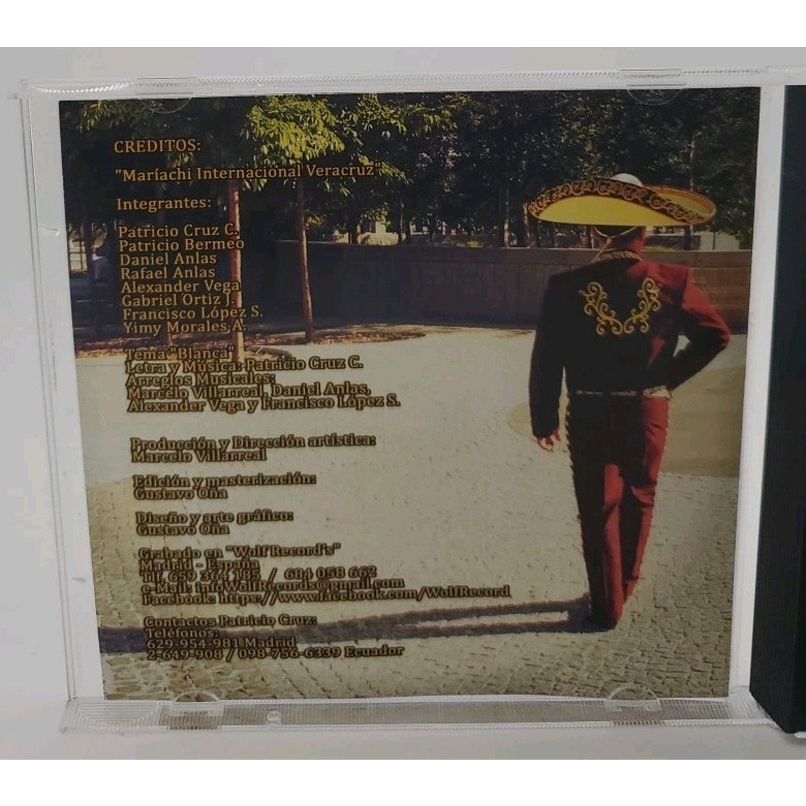 Patricio Cruz Mariachi Internacional Veracruz / Blanca - Cd