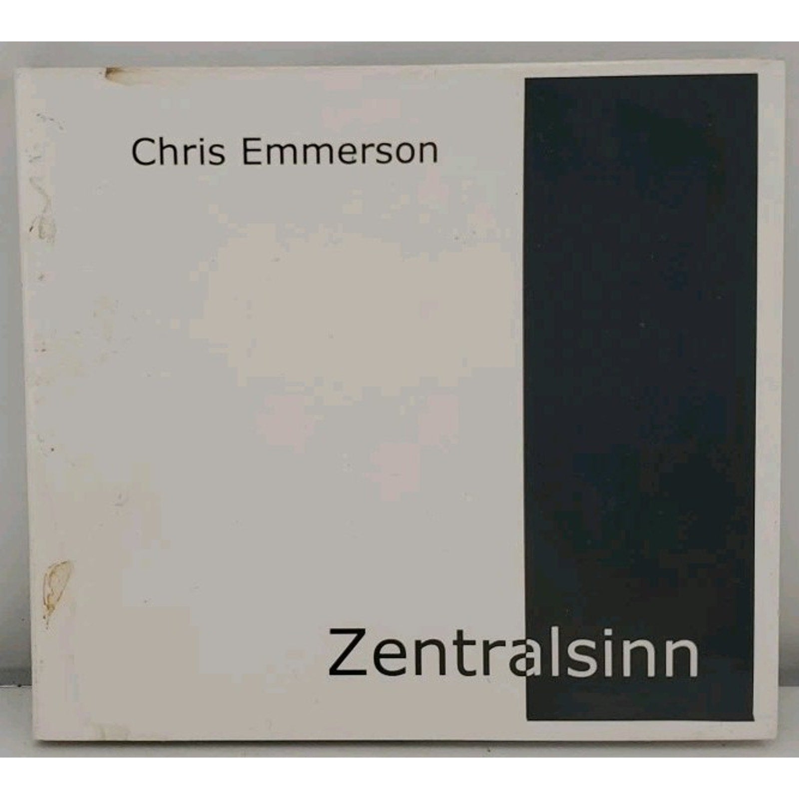 Zentralsinn [Digipak] by Chris Emmerson (CD)