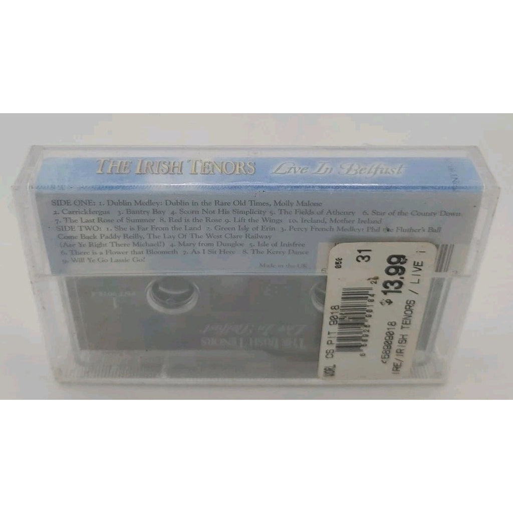 The Irish Tenors Live In Belfast (Cassette) *Brand New*