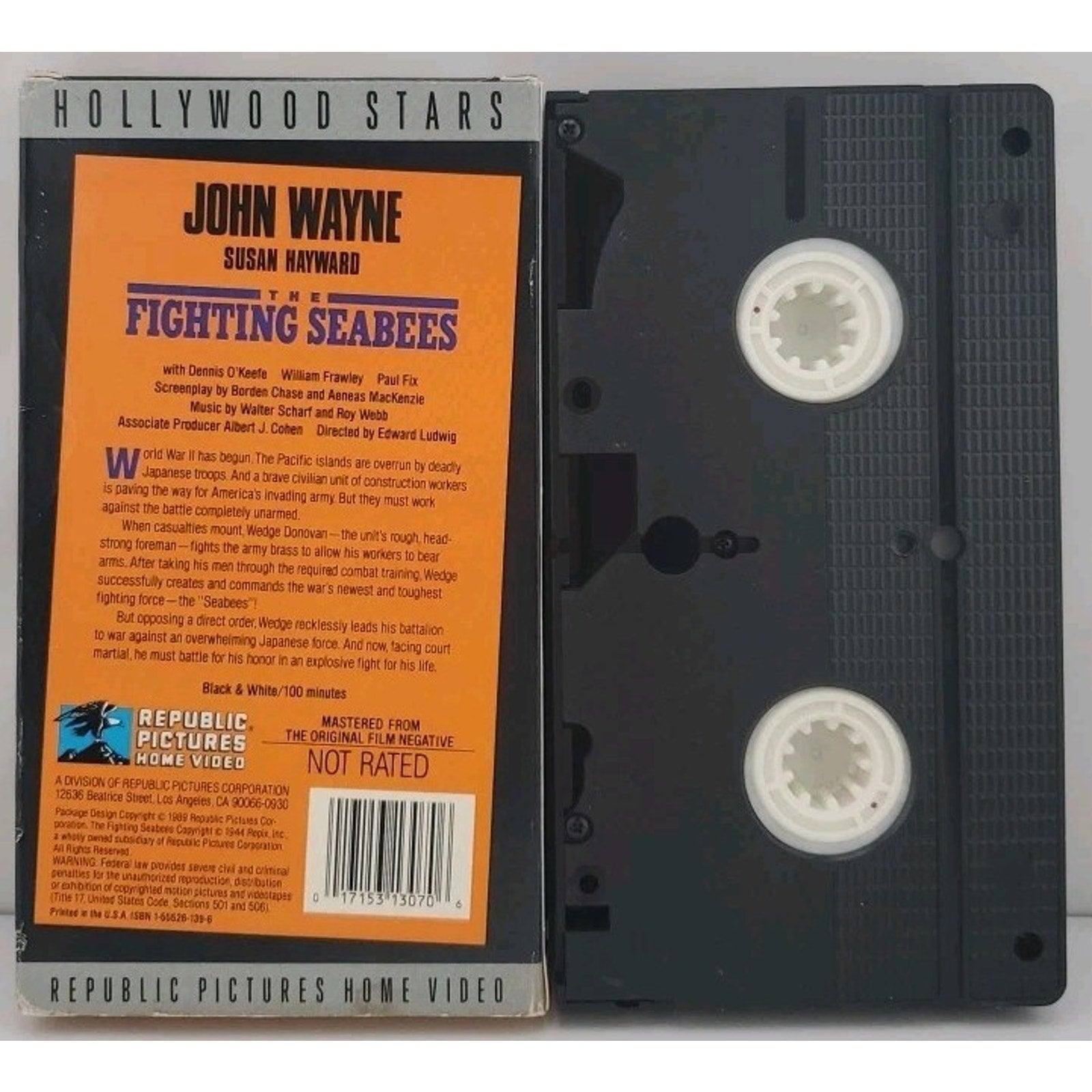 The Fighting Seabees (VHS, 1992)