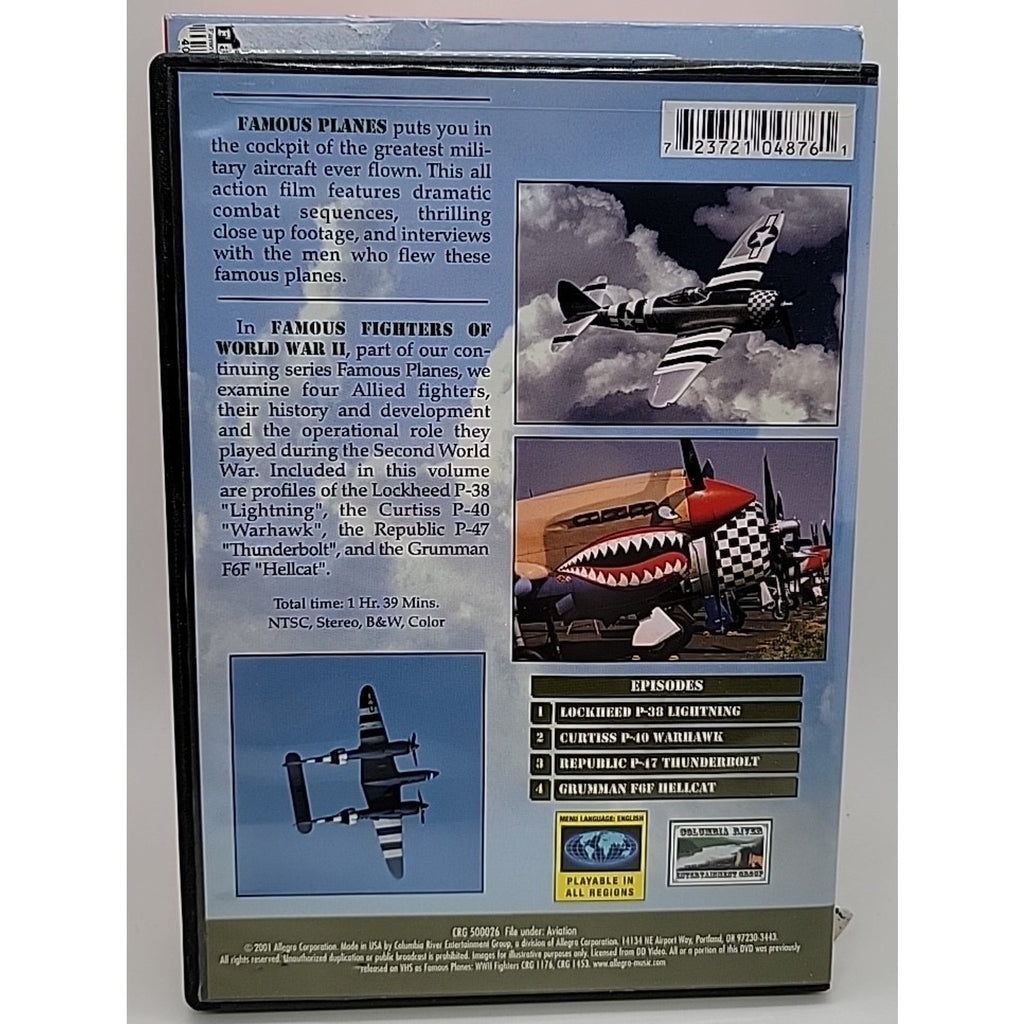 Famous Fighters Of WWII (DVD, 2007, 2-Disc Set)