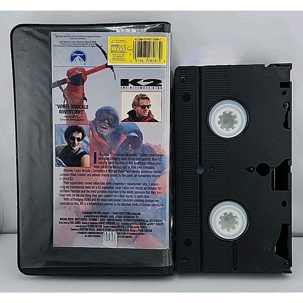 K2 (VHS, 1992)