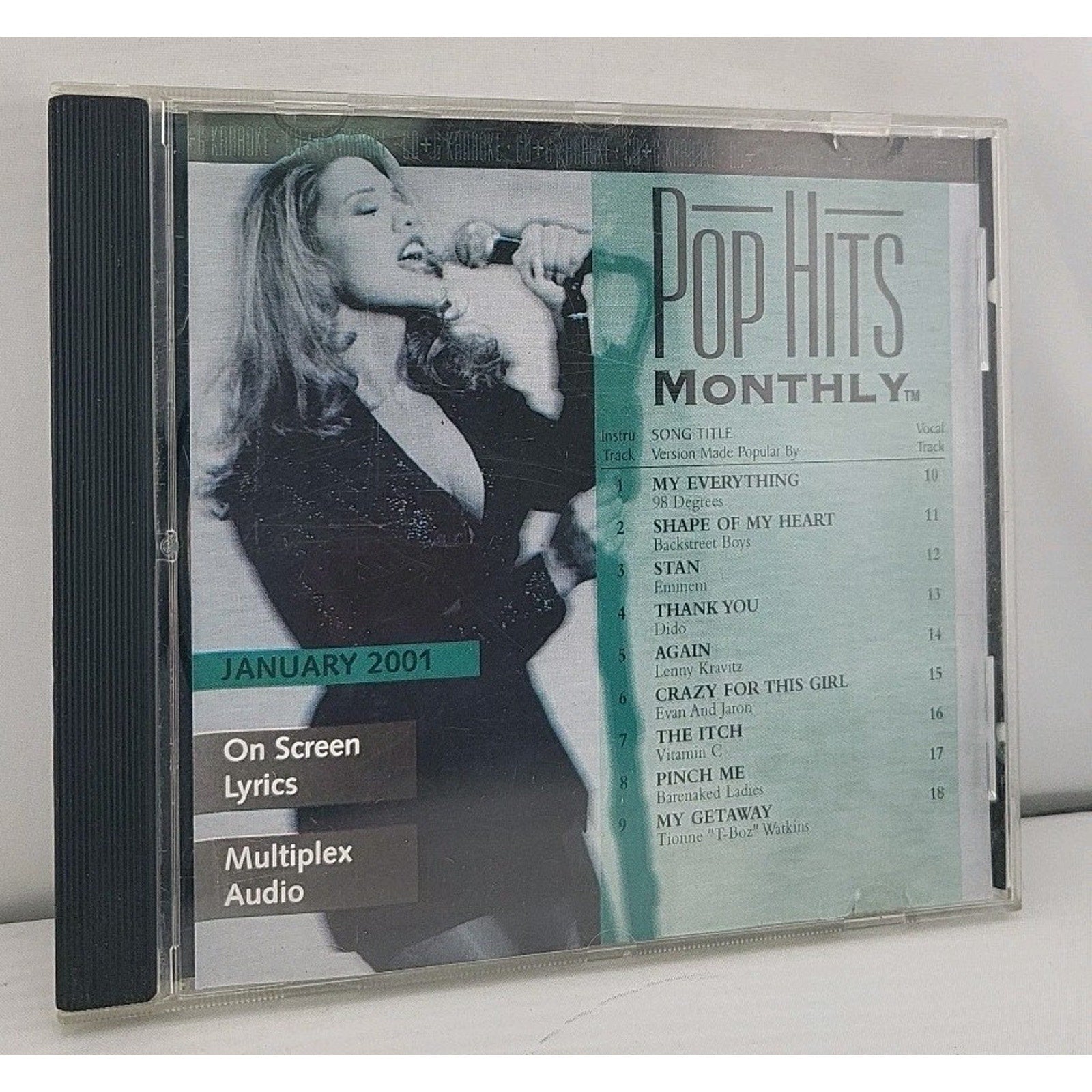 Pop Hits Monthly January 2001 CD