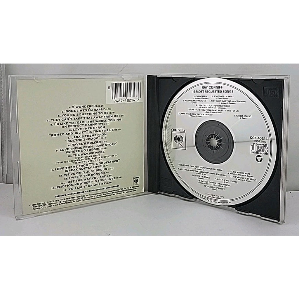 16 Most Requested Songs by Ray Conniff (CD, 1990)