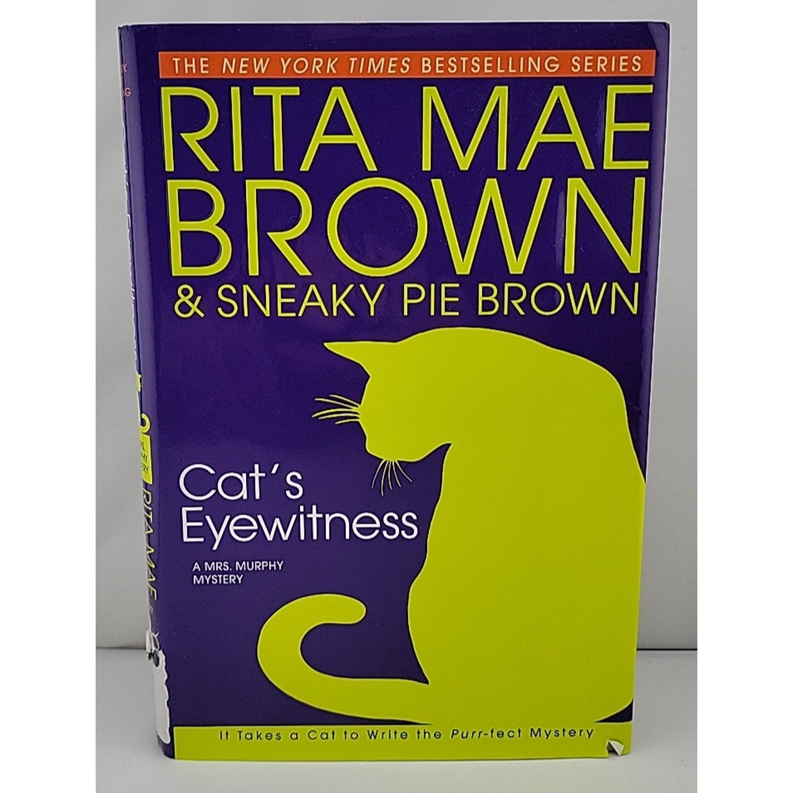 Cat's Eyewitness by Sneaky Pie Brown and Rita Mae Brown (2005, Hardcover)