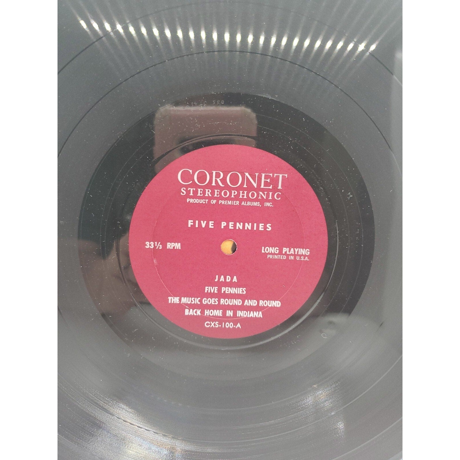 Music From Five Pennies by Bob Freedman Orchestra (Record)
