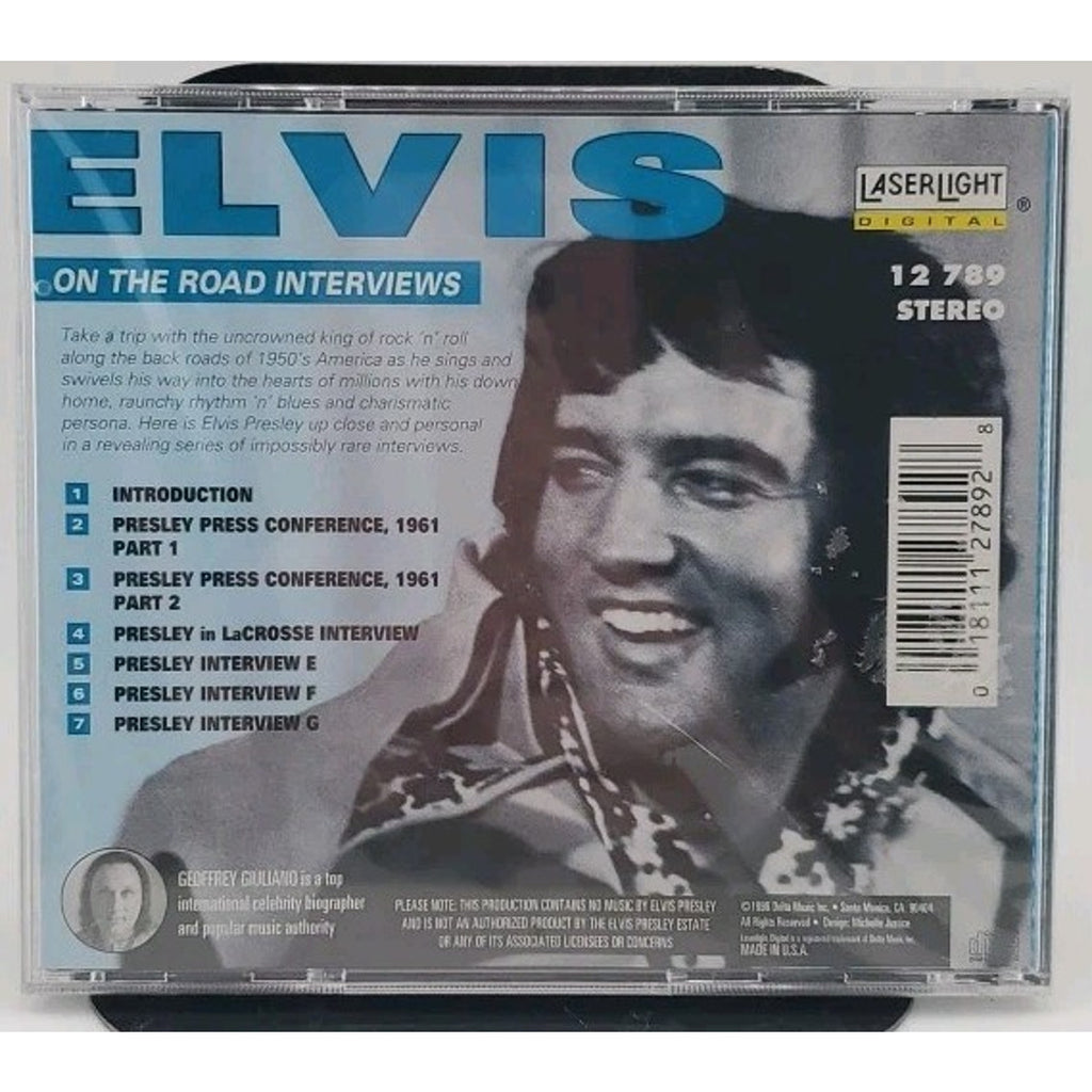 New On the Road Interviews by Elvis Presley CD 1996 Laserlight *Brand New*