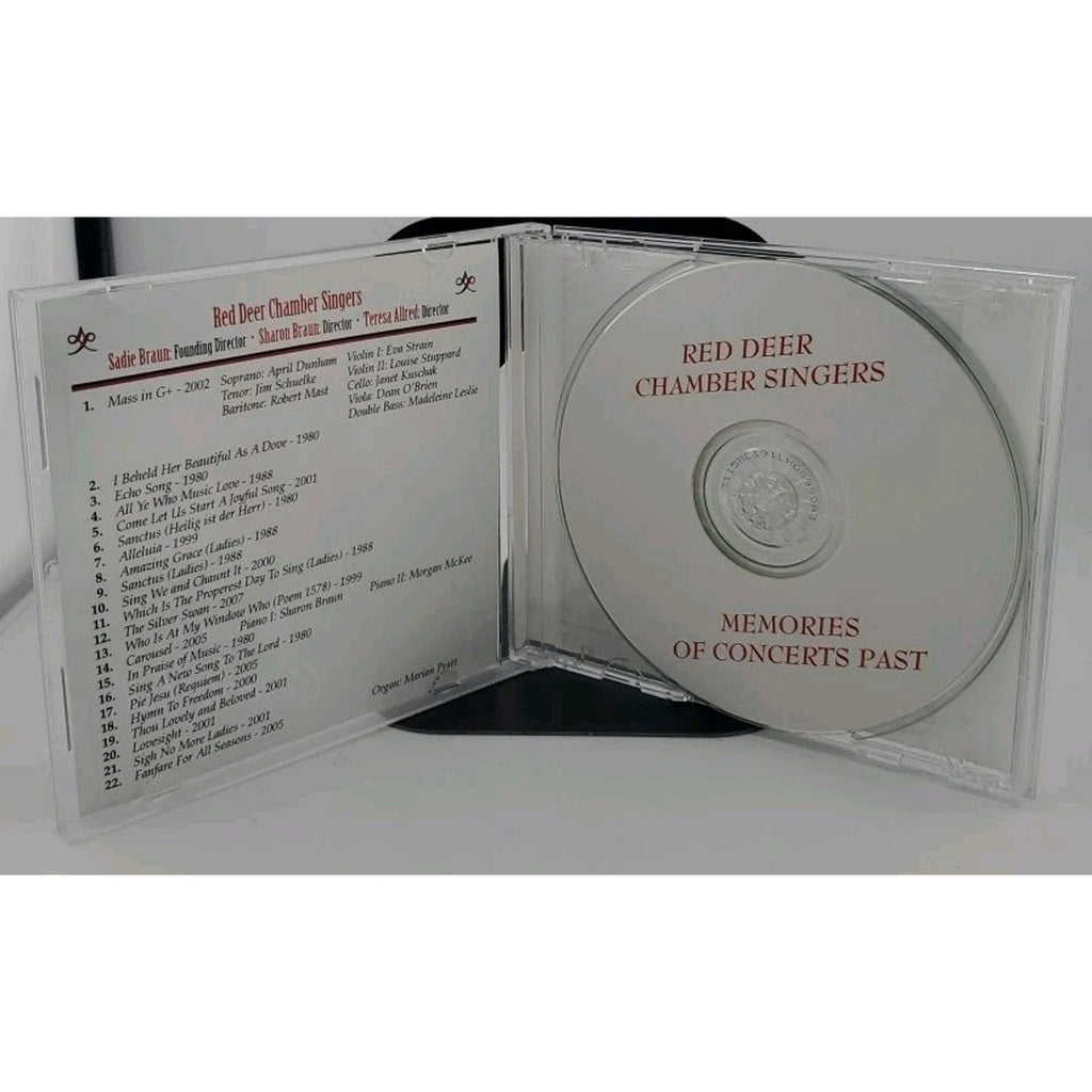 Red Deer Chamber Singers - Memories Of Concerts Past CD