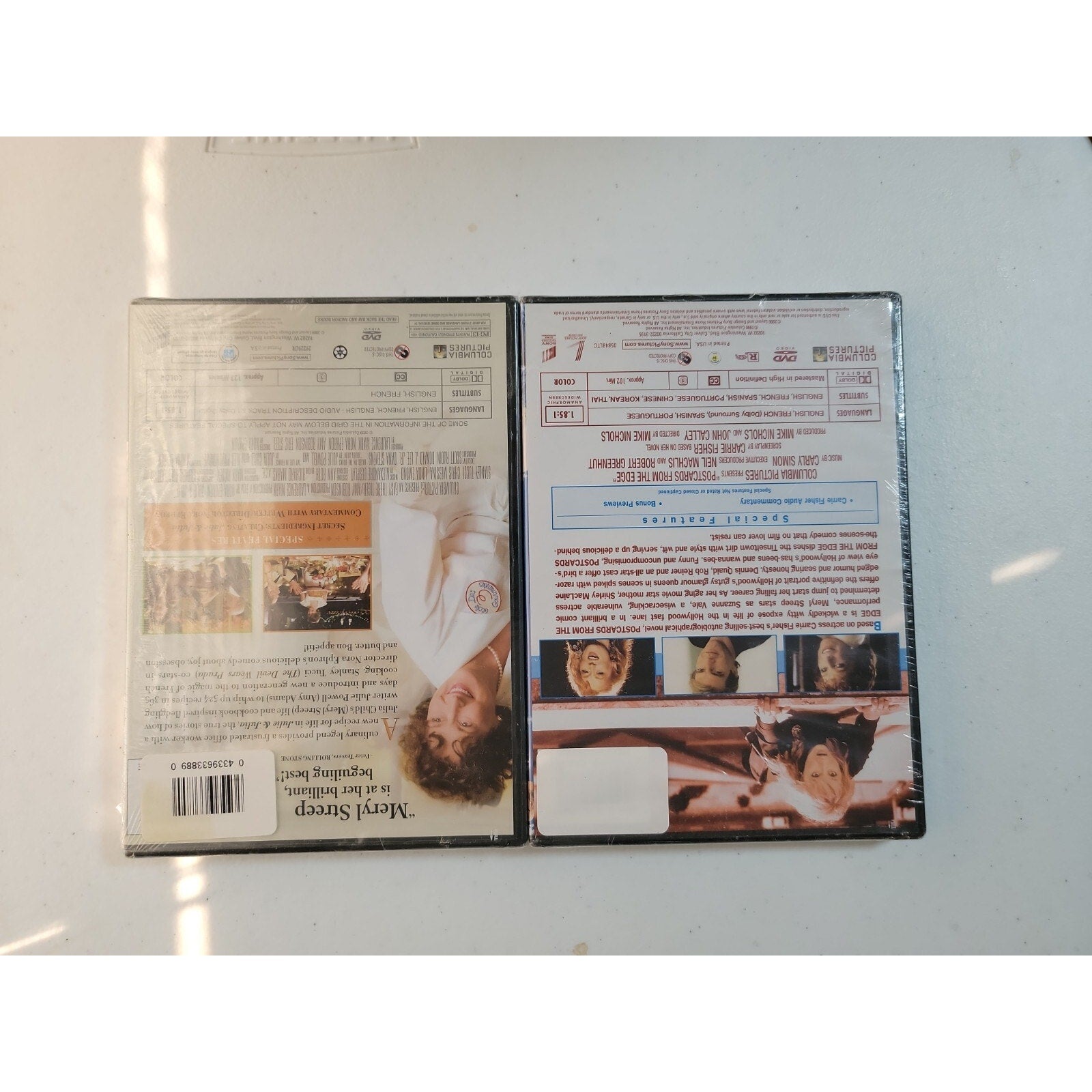 Julie & Julia Postcards From The Edge (DVD)