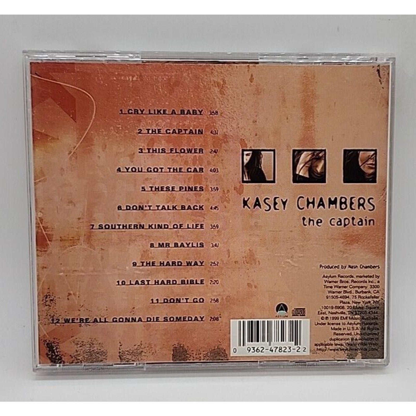 The Captain by Kasey Chambers (CD, Oct-2000, Asylum)