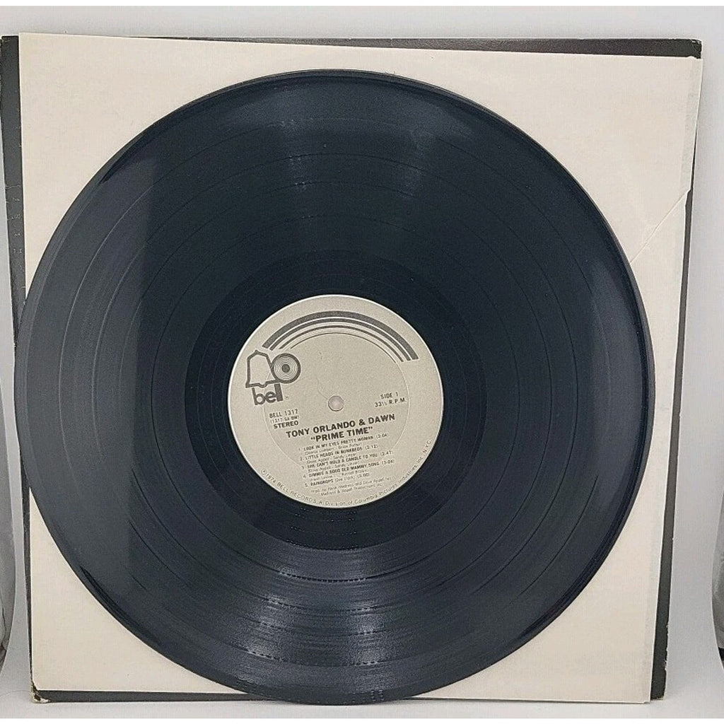 Tony Orlando and Dawn Prime Time Vinyl Record Album Bell 1974