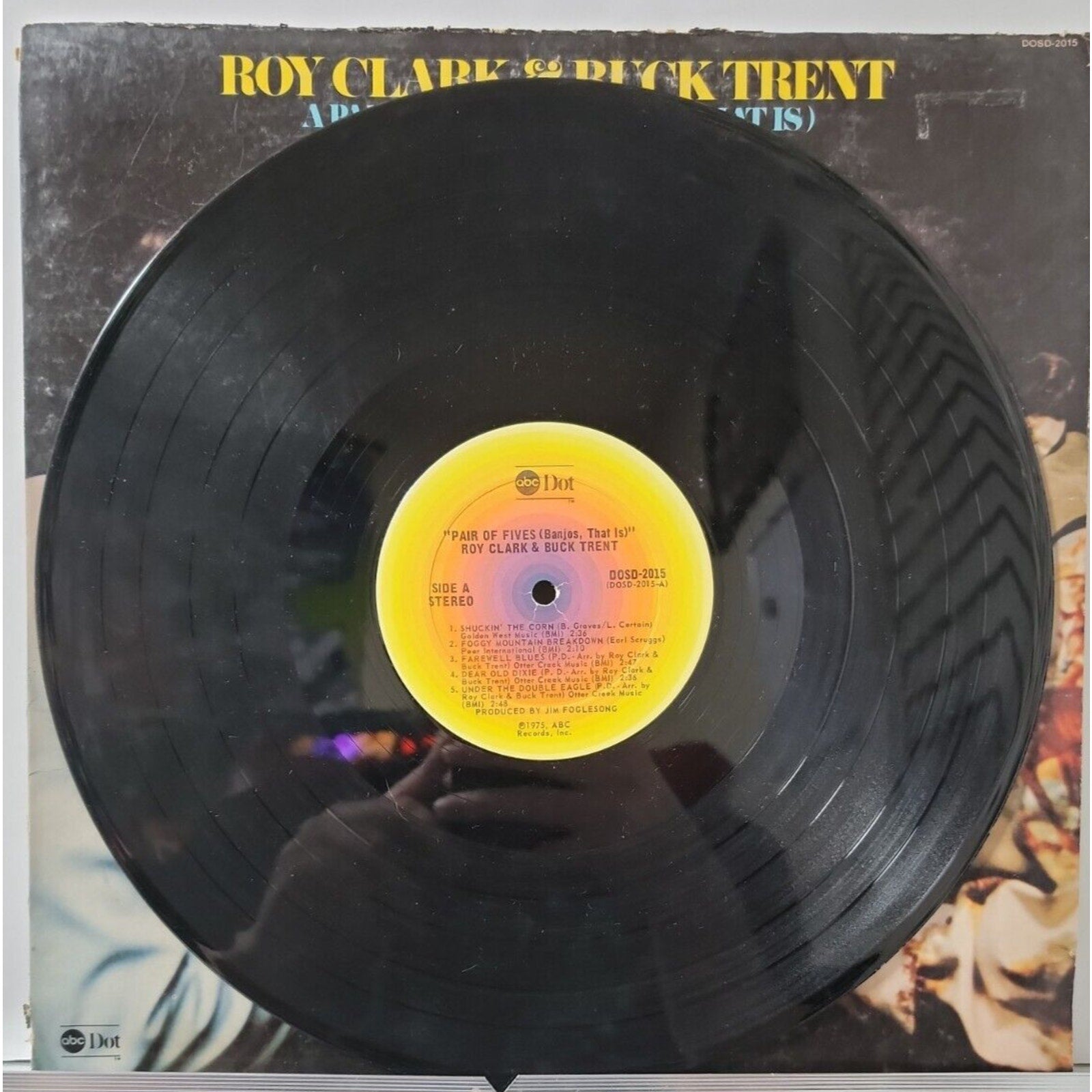 Roy Clark & Buck Trent – A Pair Of Fives (Banjos,That Is) (Record)