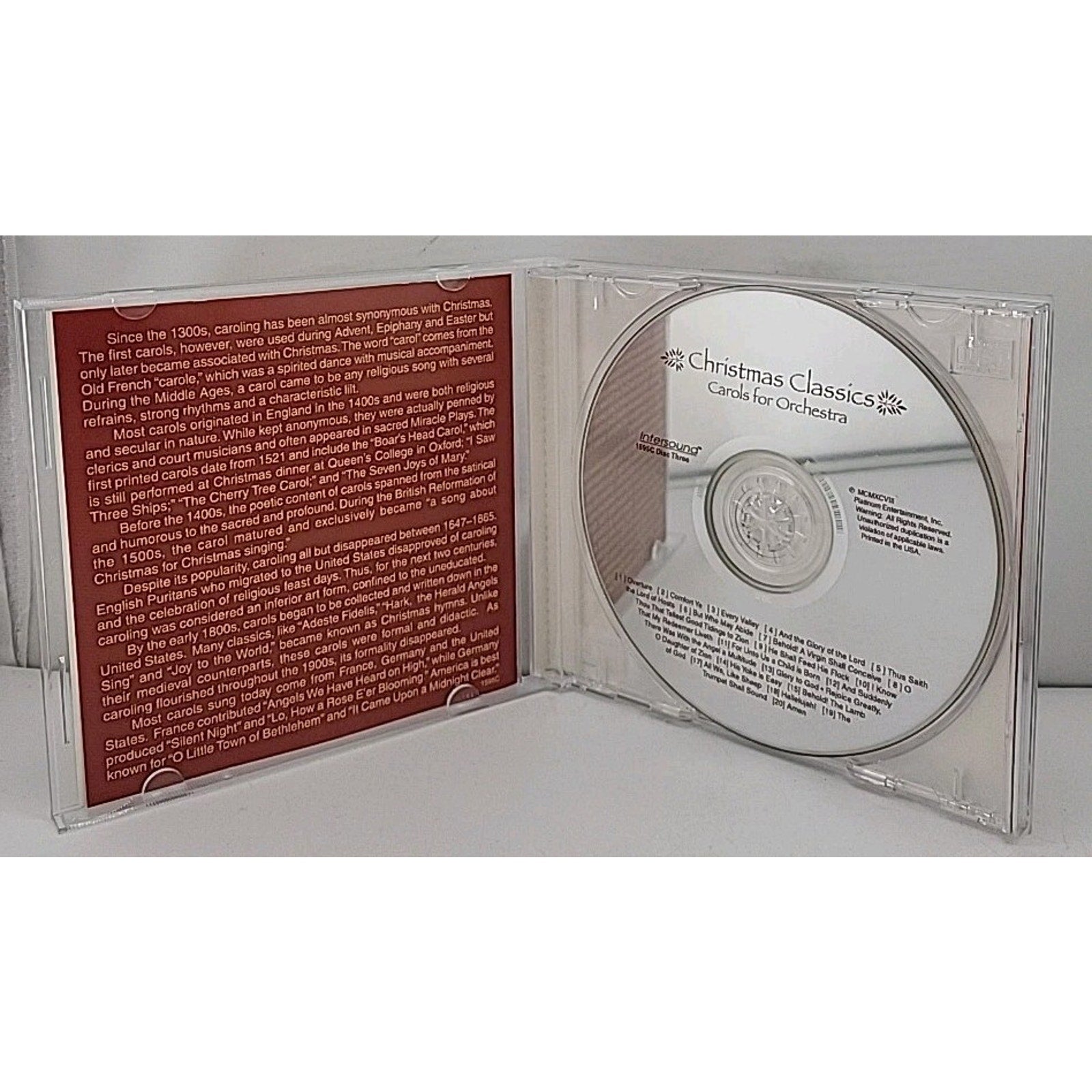 Christmas Classics (CD) Highlights from Handel's Messiah, The Nutcracker...