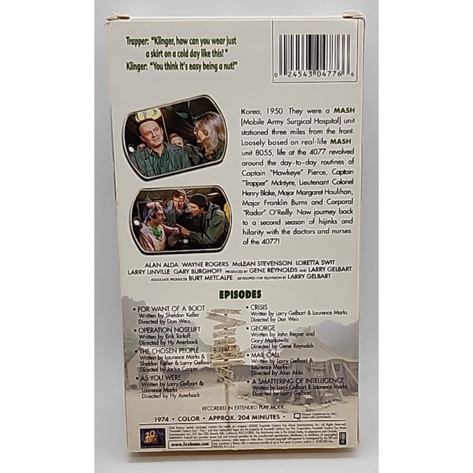 MASH - Season 2: Volume 3 (VHS, 2002)