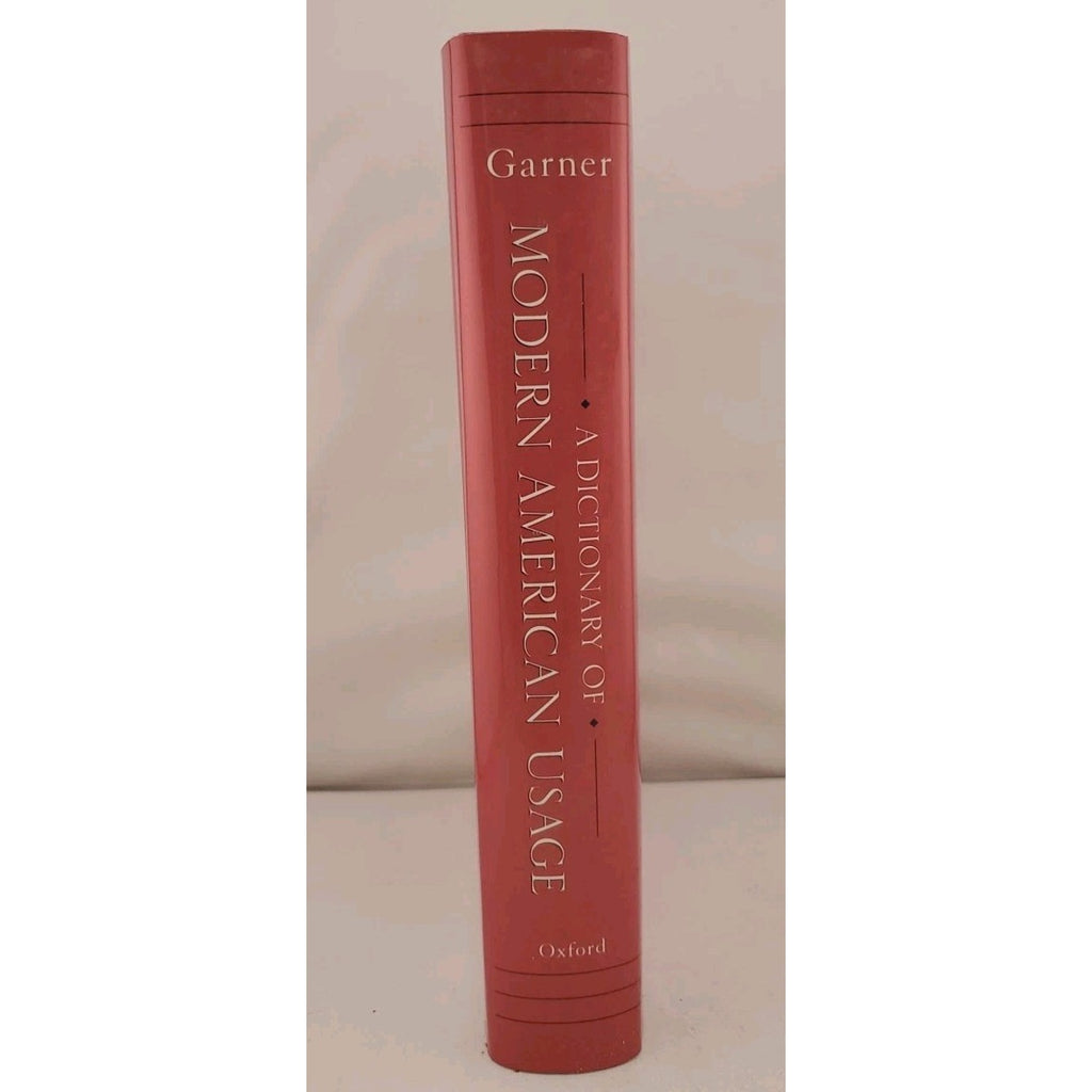 A Dictionary of Modern American Usage by Bryan A. Garner (1998, Hardcover)