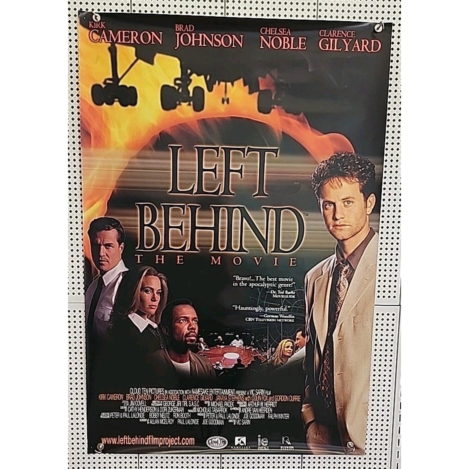 Left Behind The Movie 27"x40" Original Movie Poster One Sheet Kirk Cameron 2000
