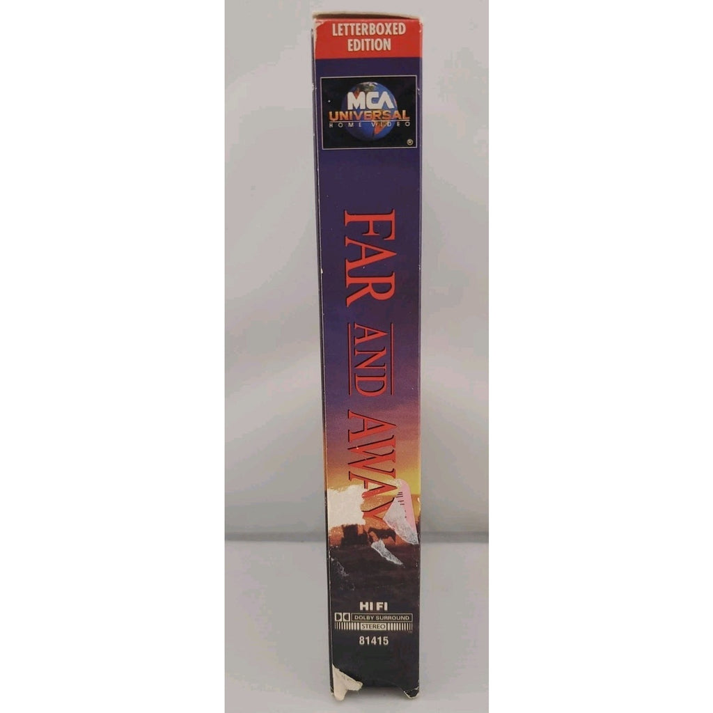 Far and Away (VHS, Letterbox Edition)
