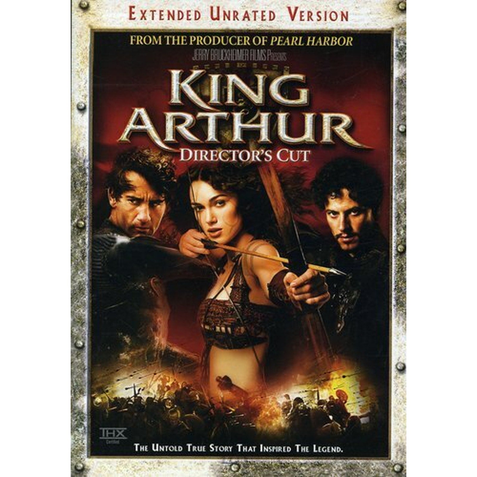 King Arthur (DVD, 2004, Extended Unrated Version)